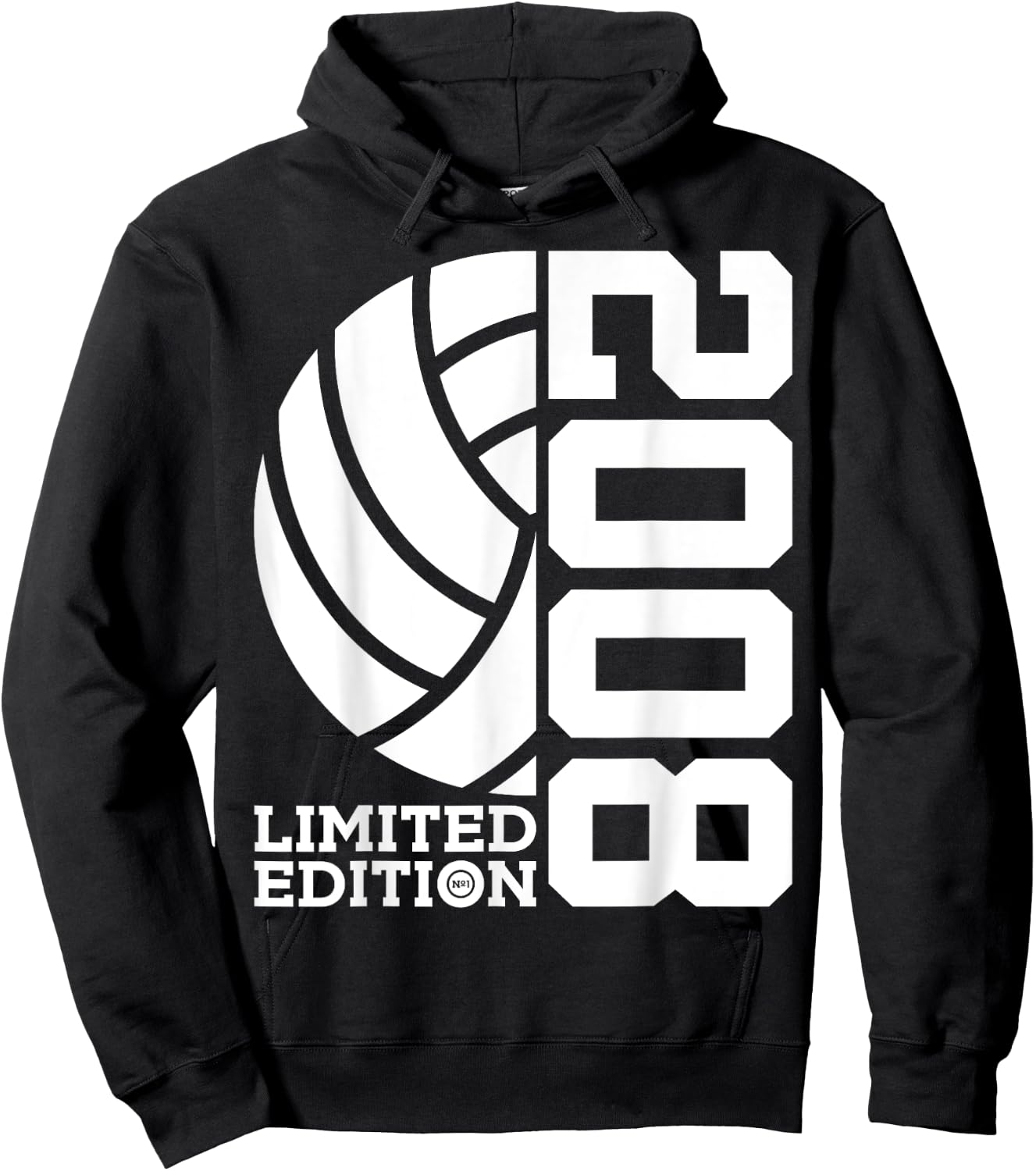 17th BIRTHDAY VOLLEYBALL LIMITED EDITION 2008 Hoodie - Hoodie | Black