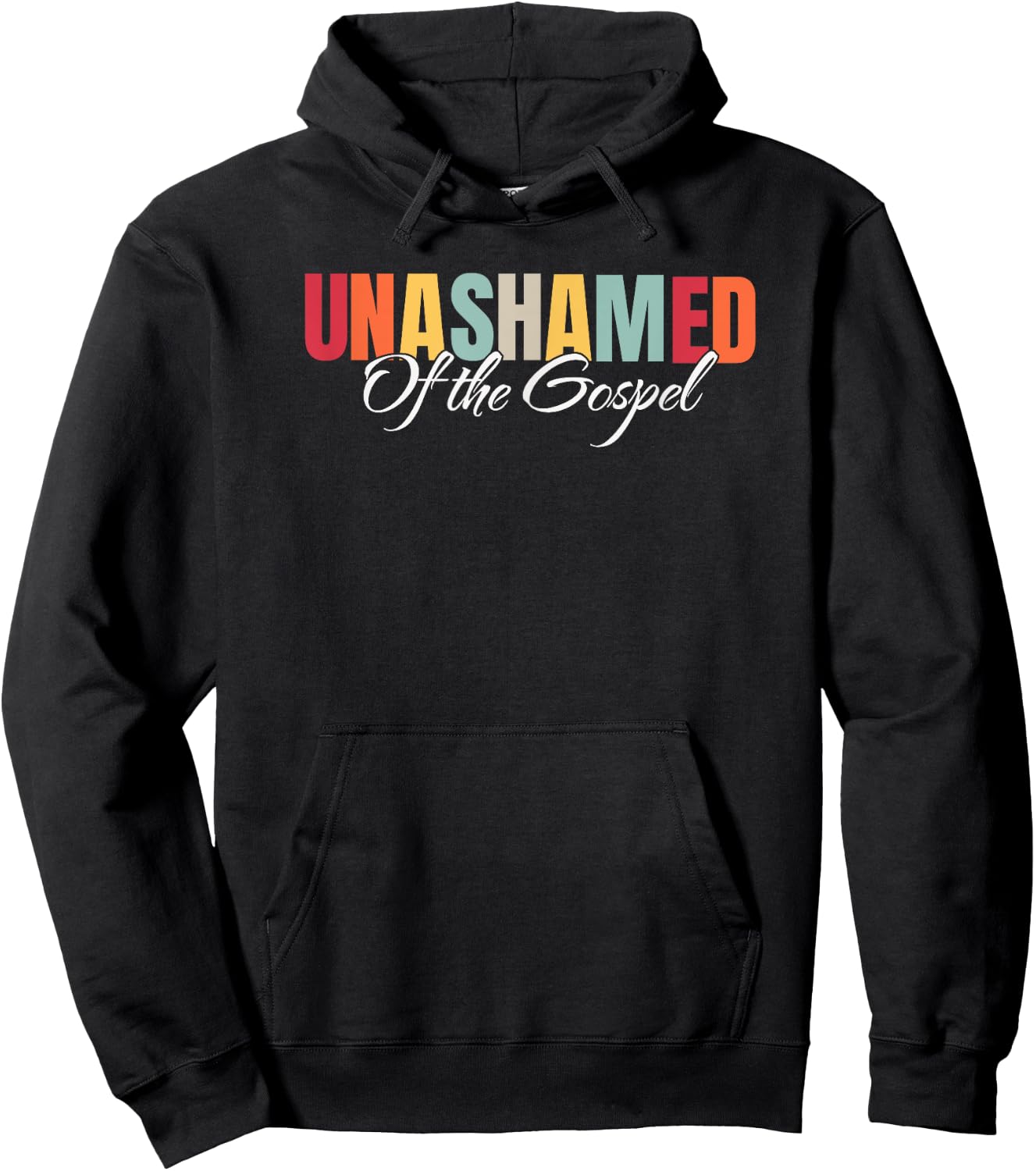 Unashamed Of The Gospel Hoodie - Hoodie | Black