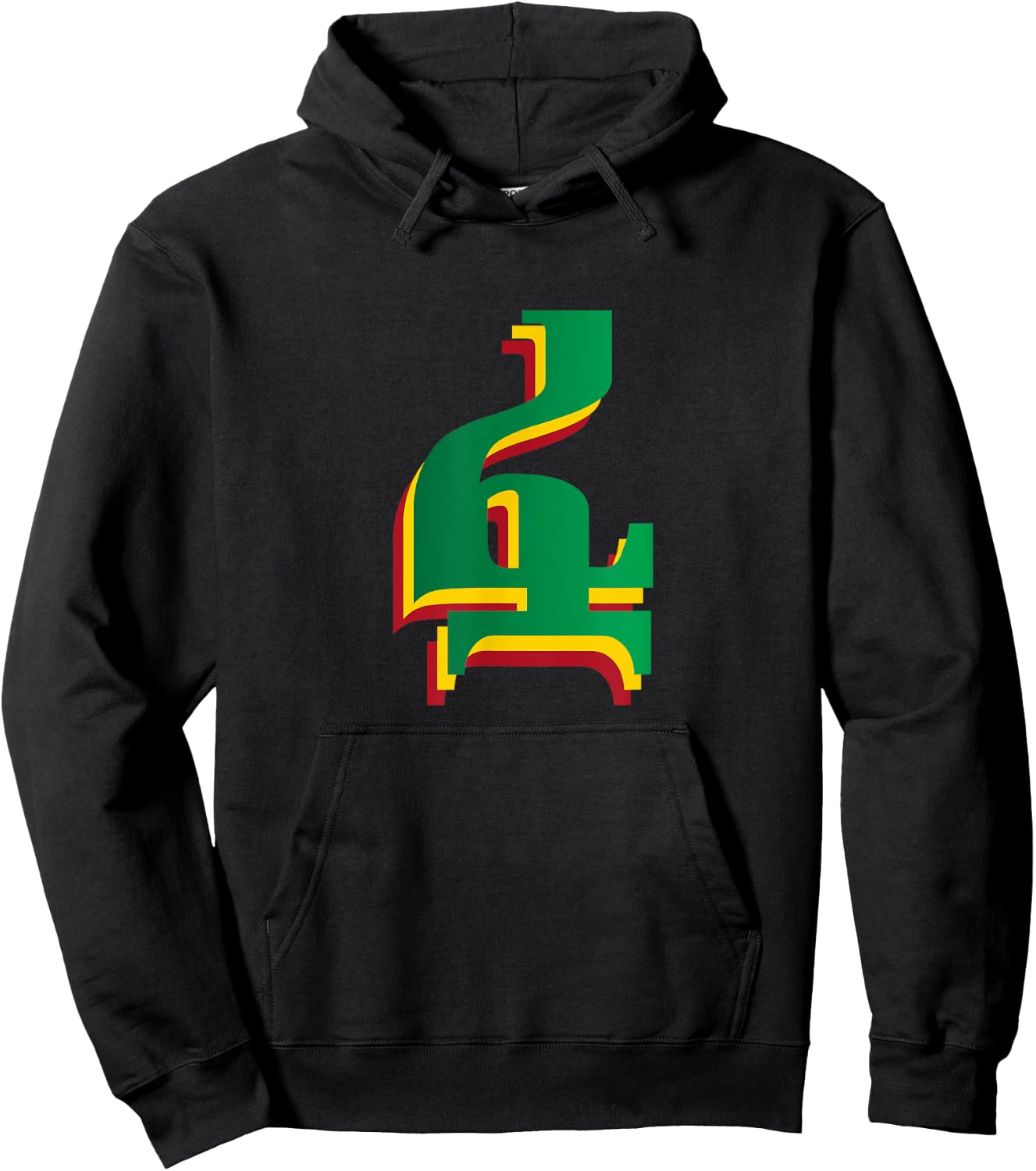 Cool in Amharic Fuwa Hoodie - Hoodie | Black