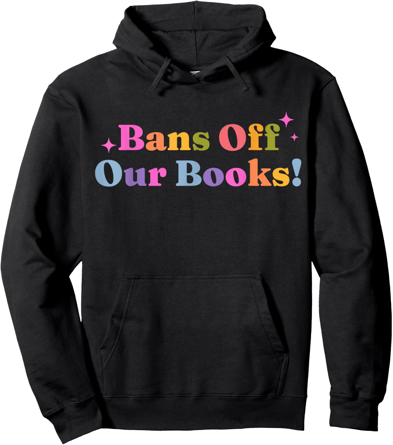 Bans Off Our Books Hoodie - Hoodie | Black
