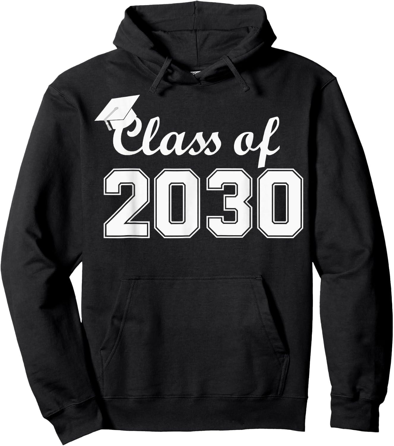 Class of 2030 Grow With Me Shirt First Day of School Hoodie - Hoodie | Black