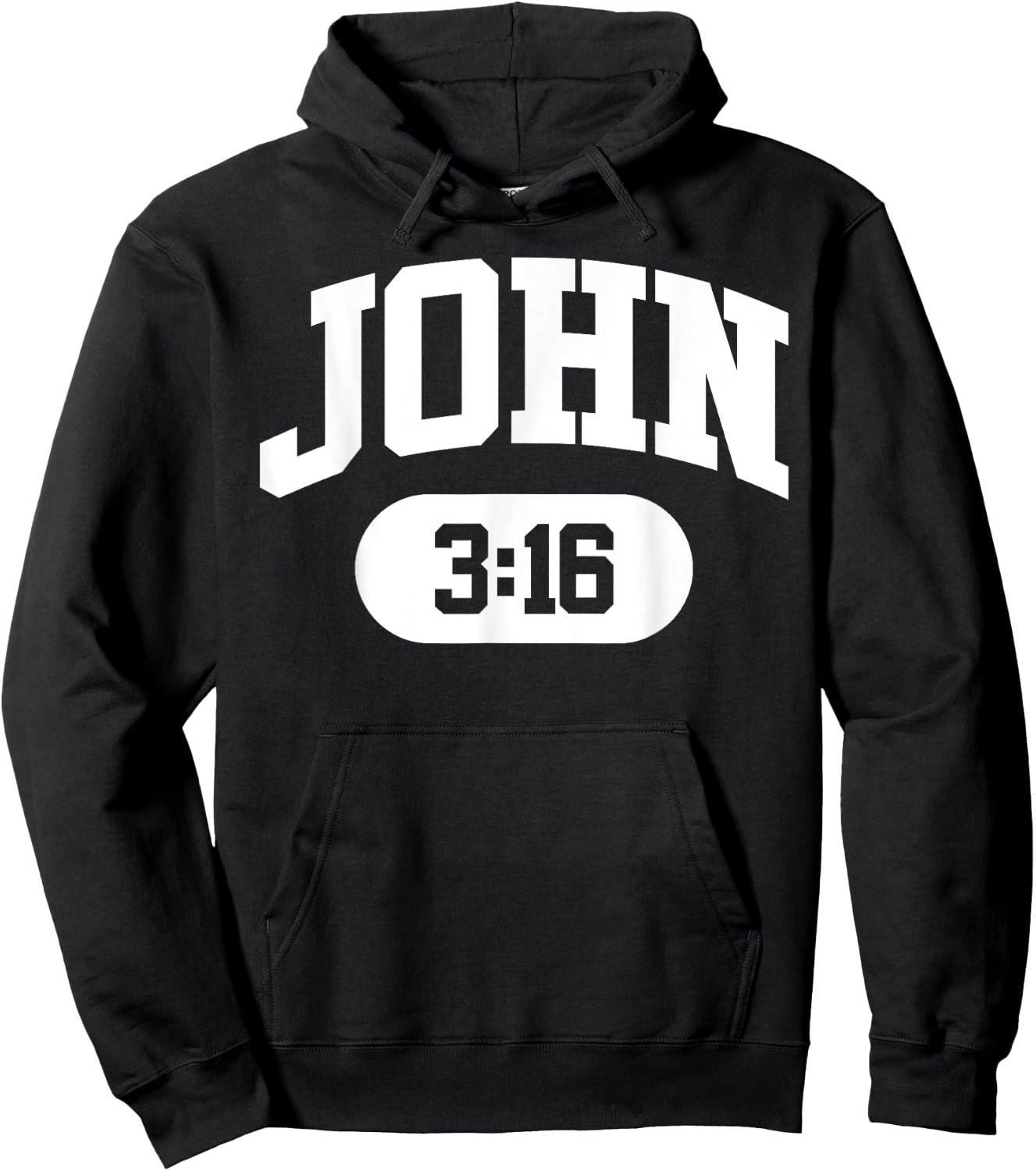 John 3:16 Hoodie - Hoodie | Black