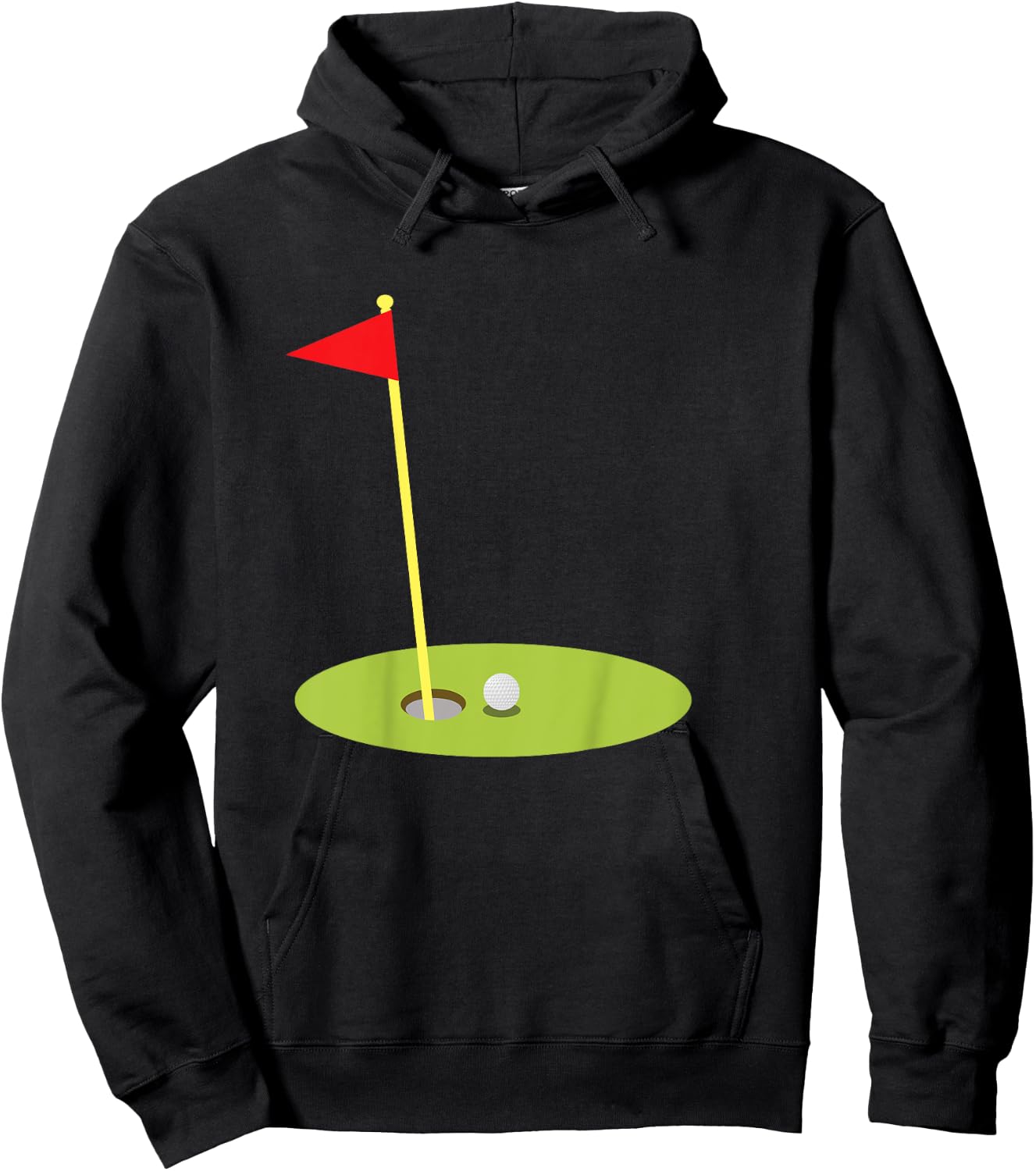 Kids Golf Themed Design For Golfer Golf Player Golfing Enthusiast Hoodie - Hoodie | Black