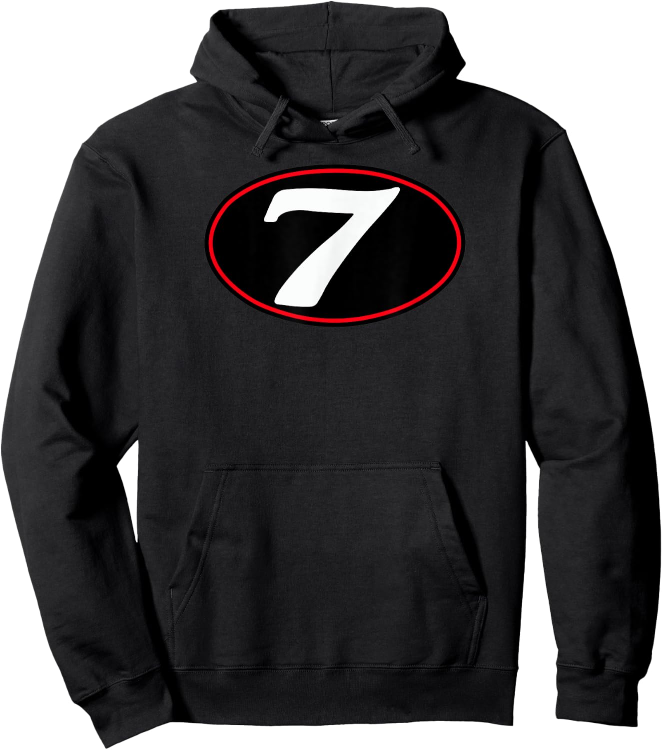 MG V7 Cafe Racer Italian Motorcycle #7 Oval Logo (Black) Hoodie - Hoodie | Black