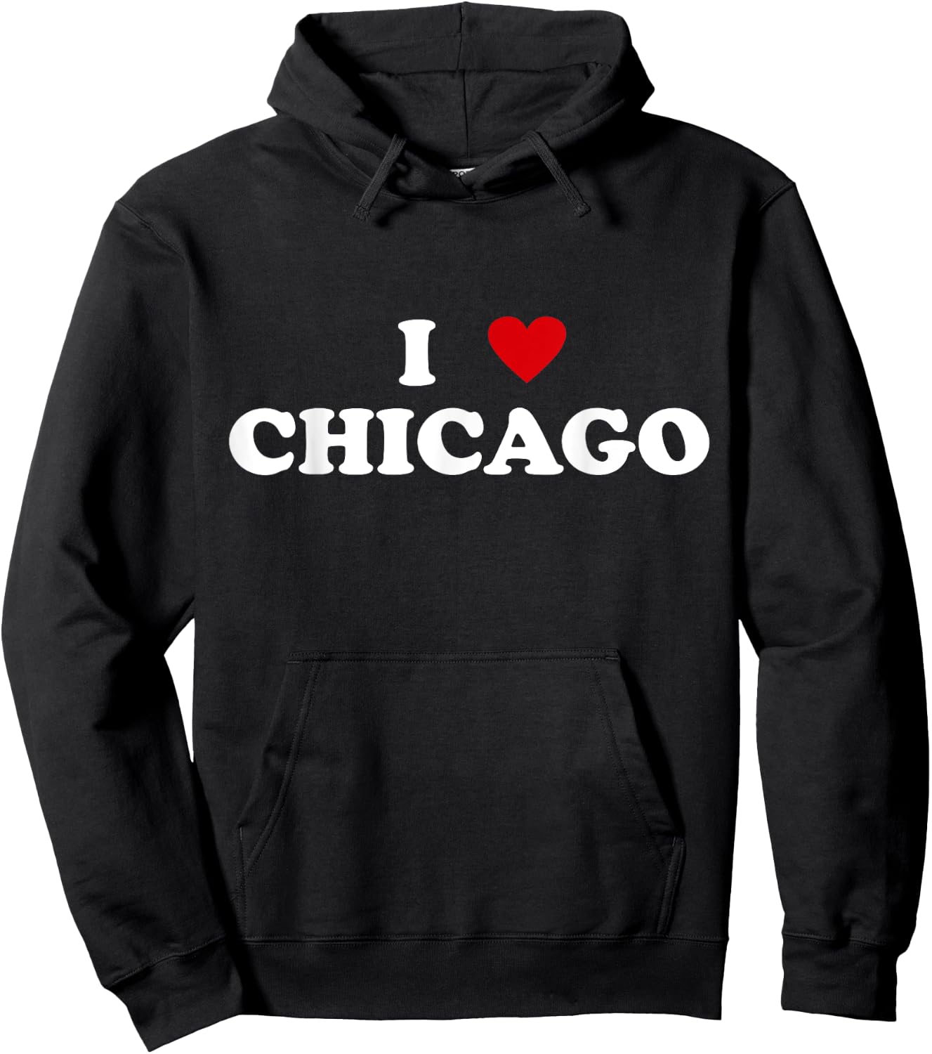 I Heart USA City - I Love Chicago Hoodie - Hoodie | Black