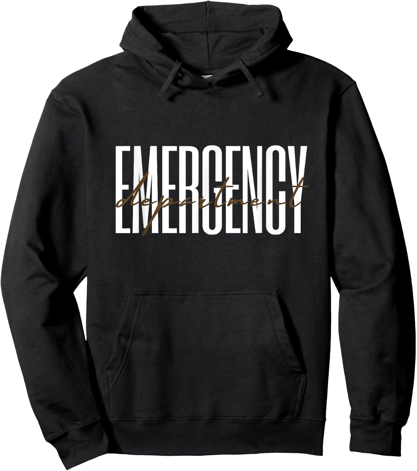 Healthcare Nursing Emergency Room Emergency Department Hoodie - Hoodie | Black