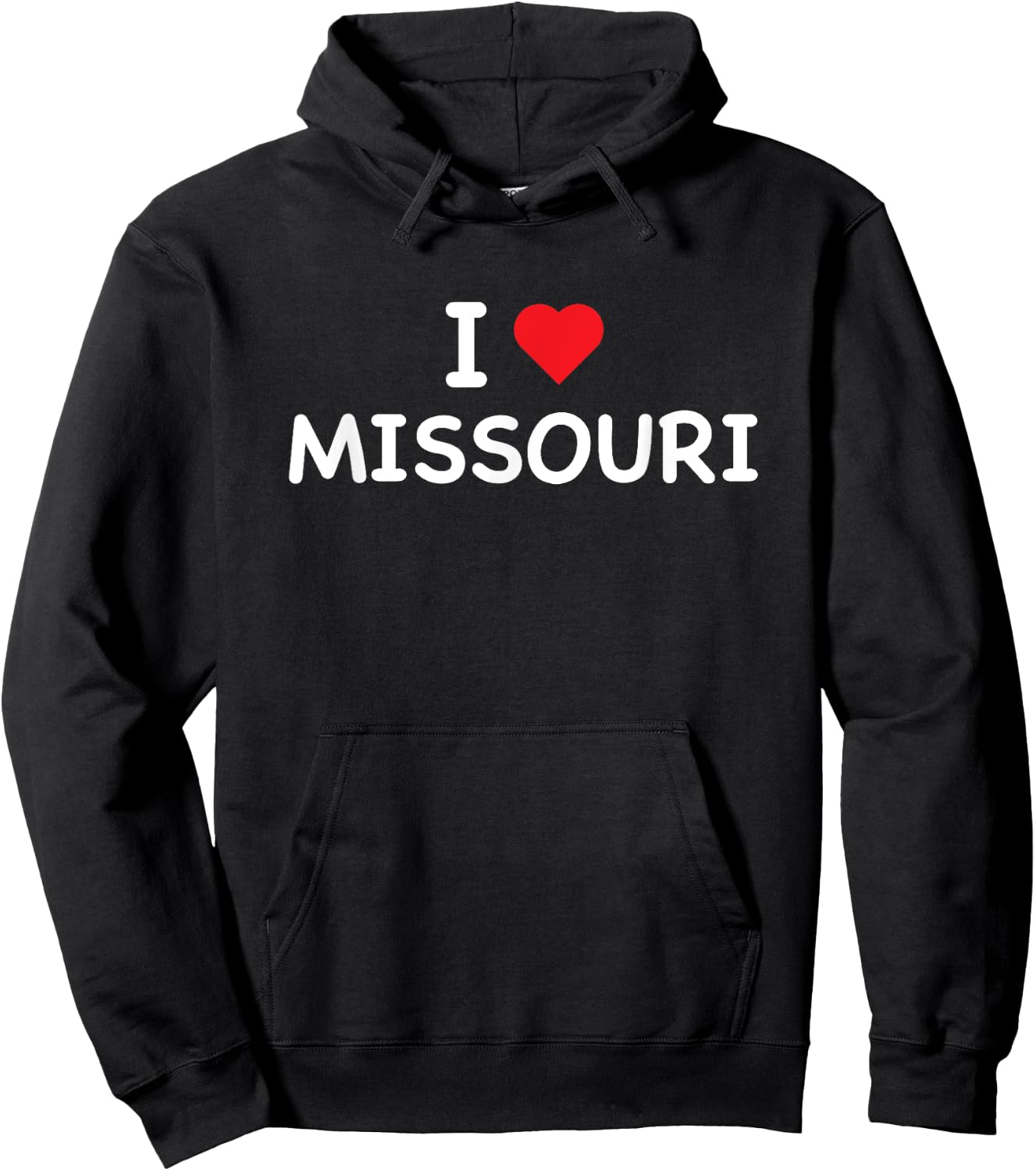 Missouri - I Love Missouri - Classic Hoodie - Hoodie | Black