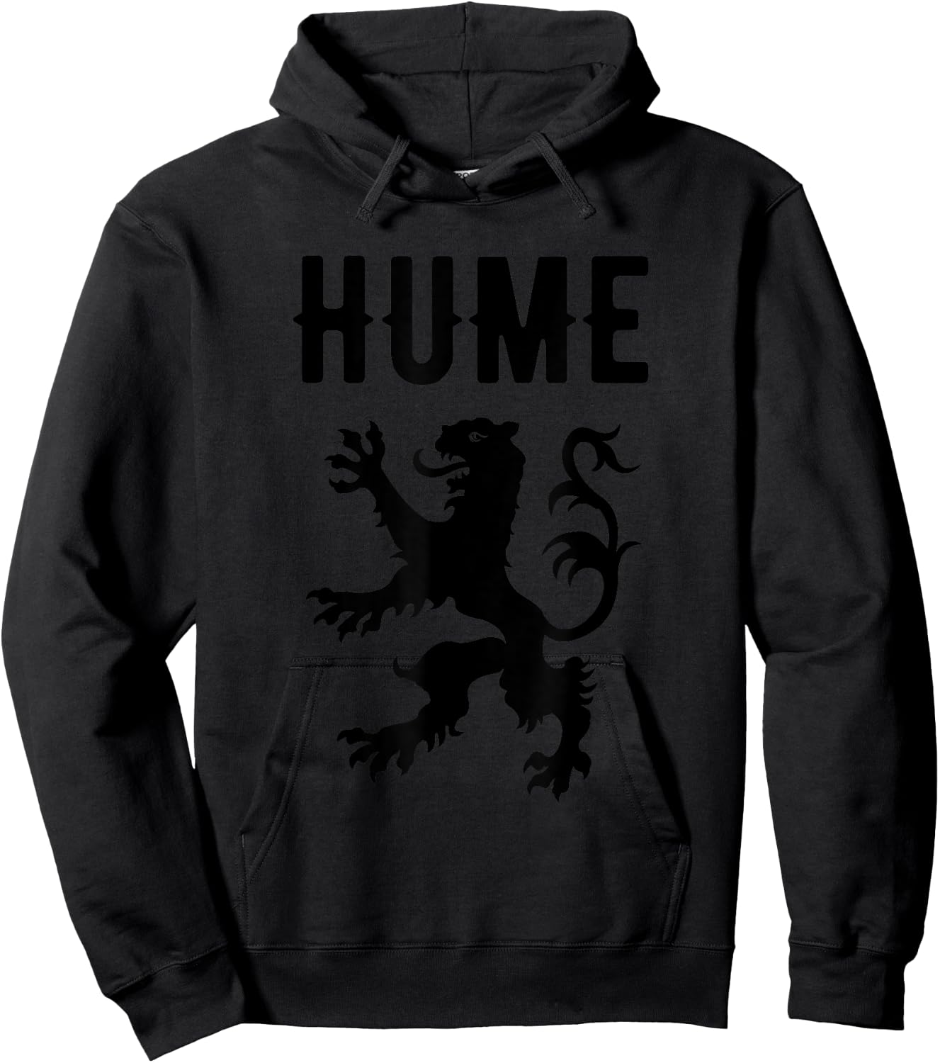 Hume Clan Scottish Family Name Scotland Heraldry Hoodie - Hoodie | Black