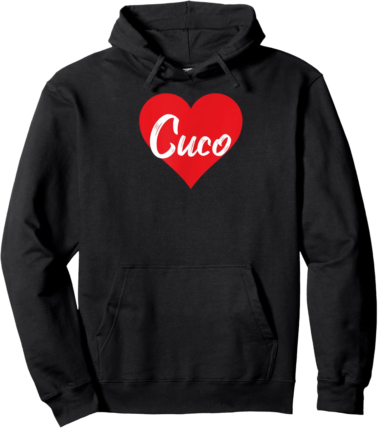 Amo a Cuco Primer Nombre Yo Corazón Hoodie - Hoodie | Black