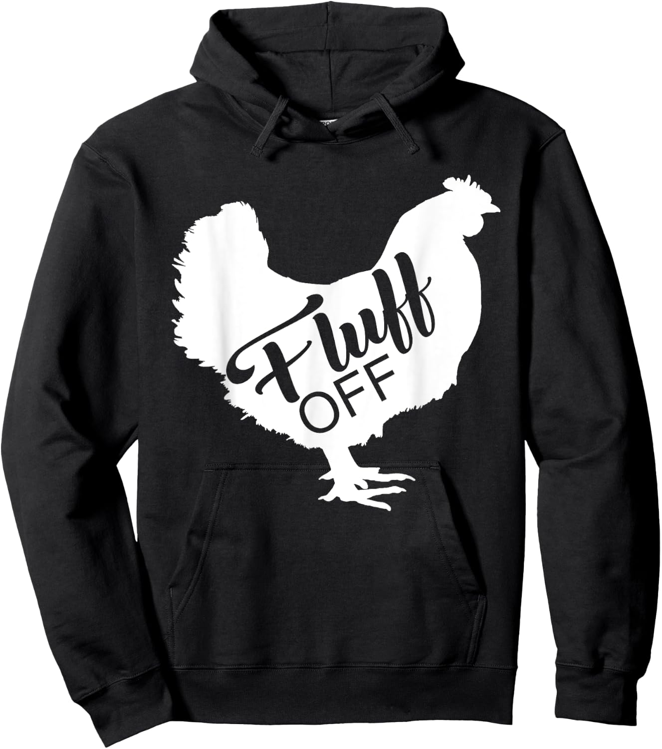 Fluff Off Chicken Lover Shirt Funny Fluff Off Chicken Love Hoodie - Hoodie | Black