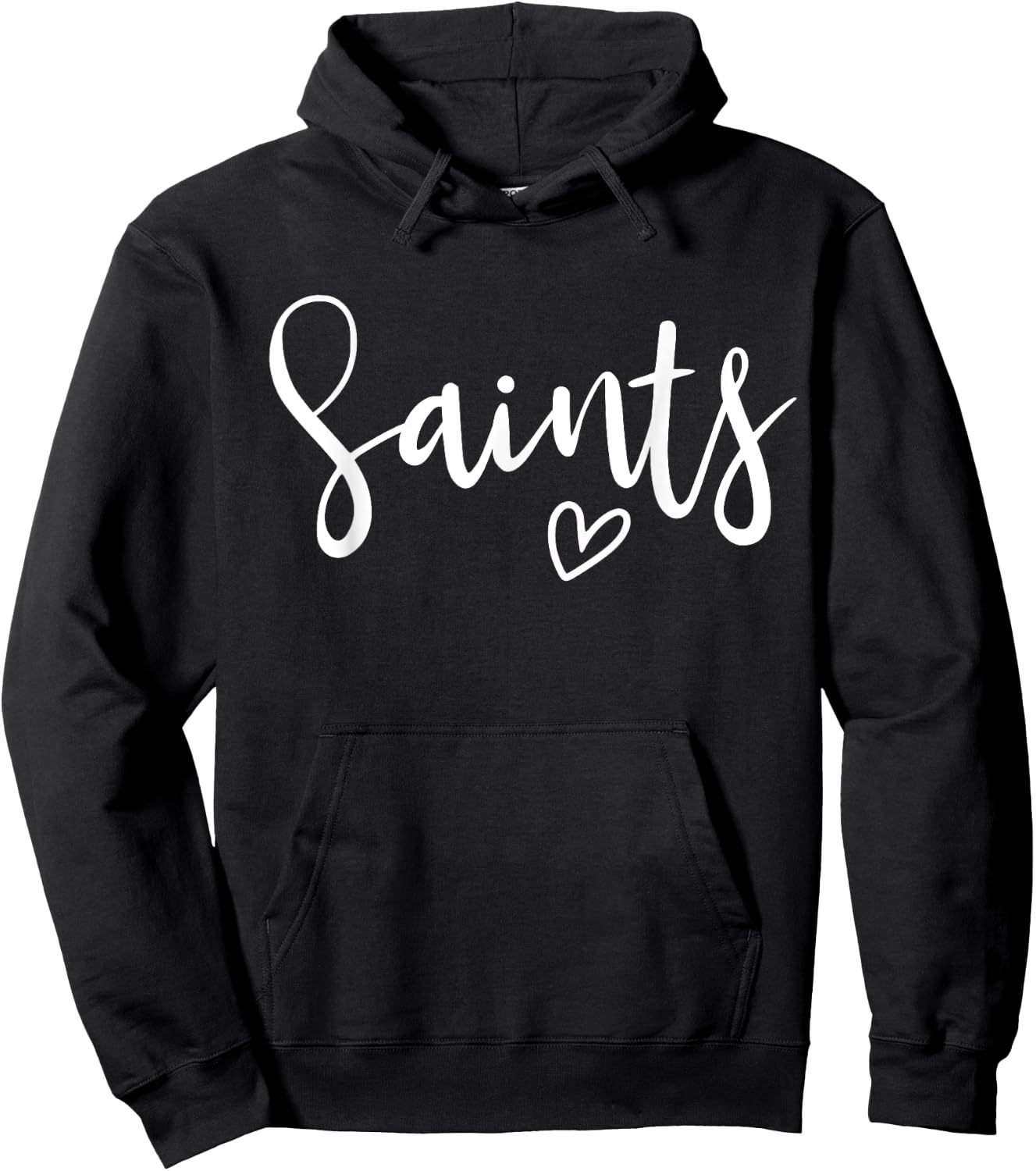 Saints High School Saints Sports Team Women's Saints Hoodie - Hoodie | Black