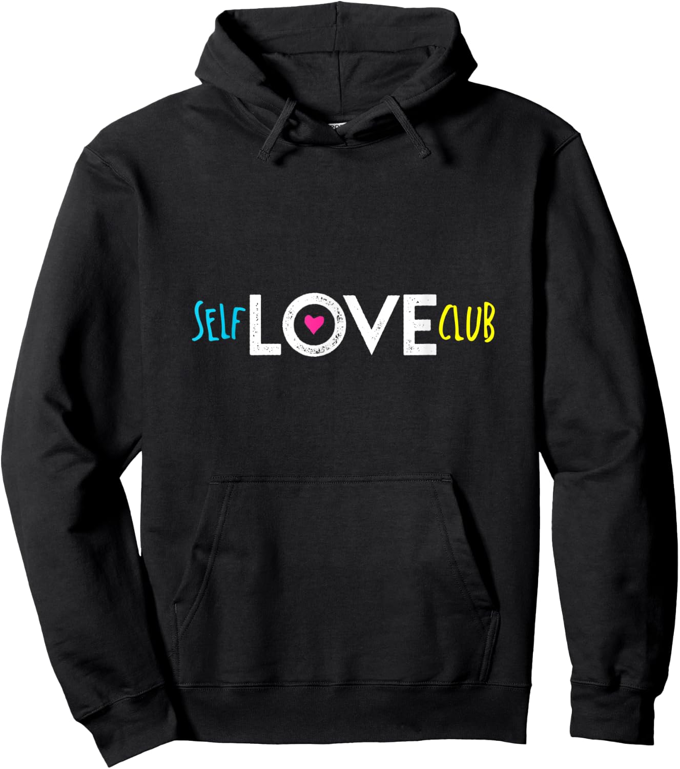 Self Love Club Hoodie - Hoodie | Black