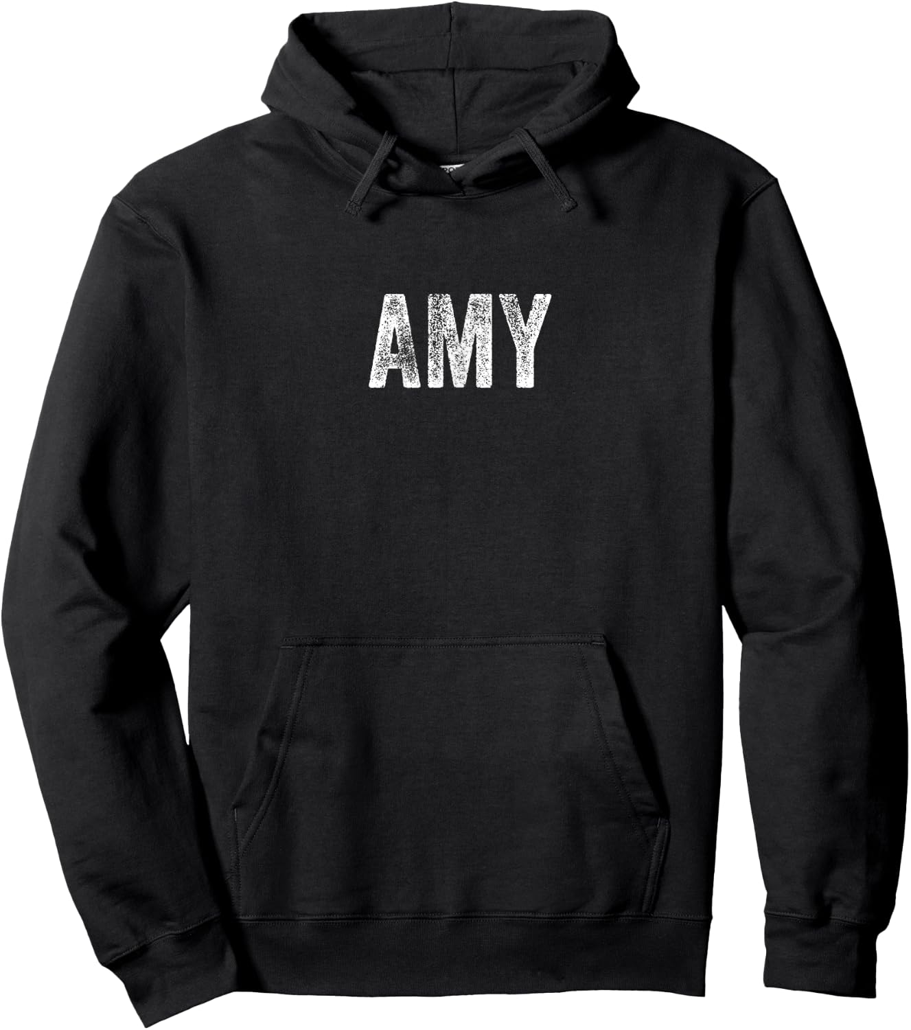 AMY Stylish First Name Friends Family Hoodie - Hoodie | Black