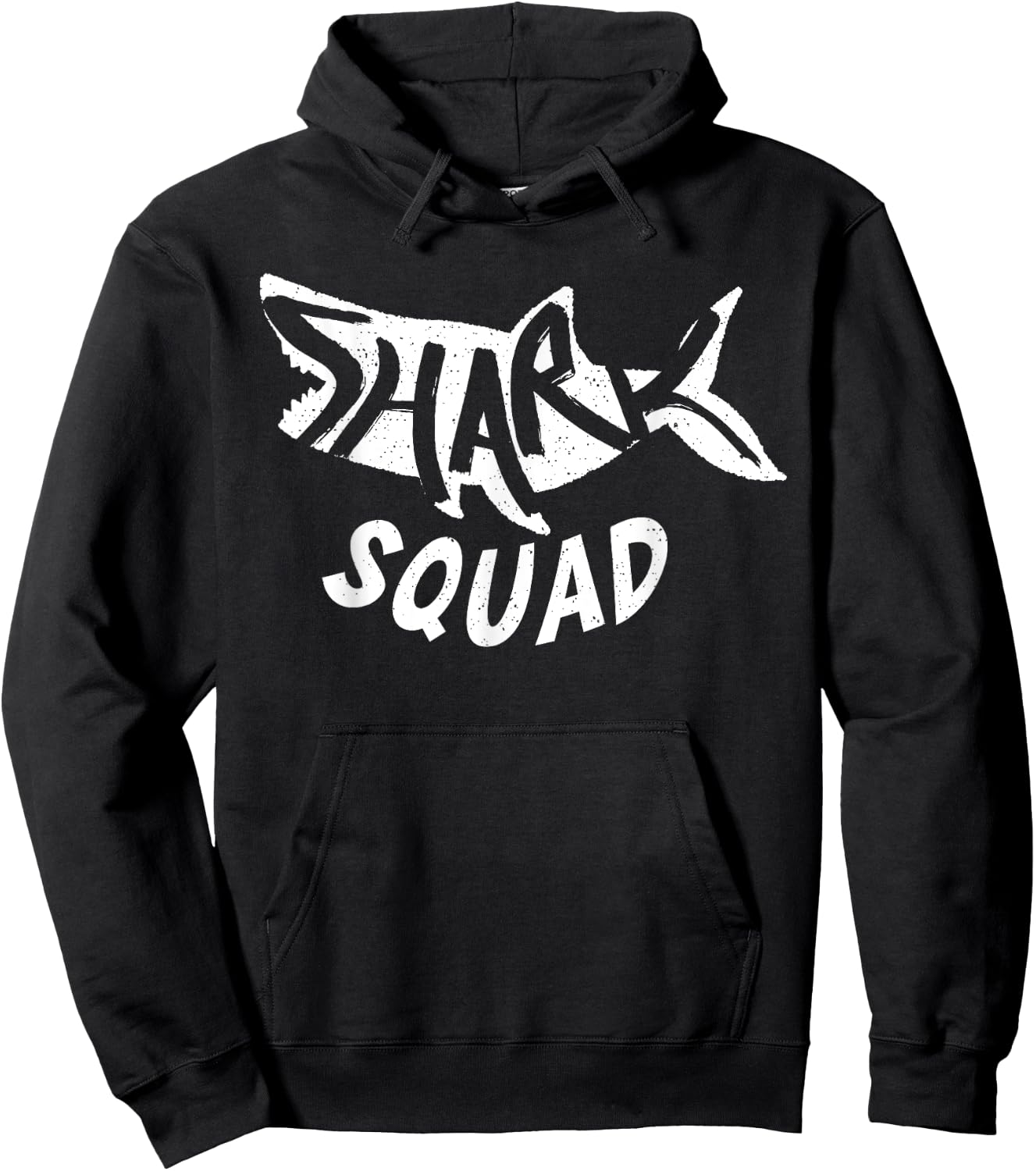 Shark Squad Friends Shark Lover Hoodie - Hoodie | Black