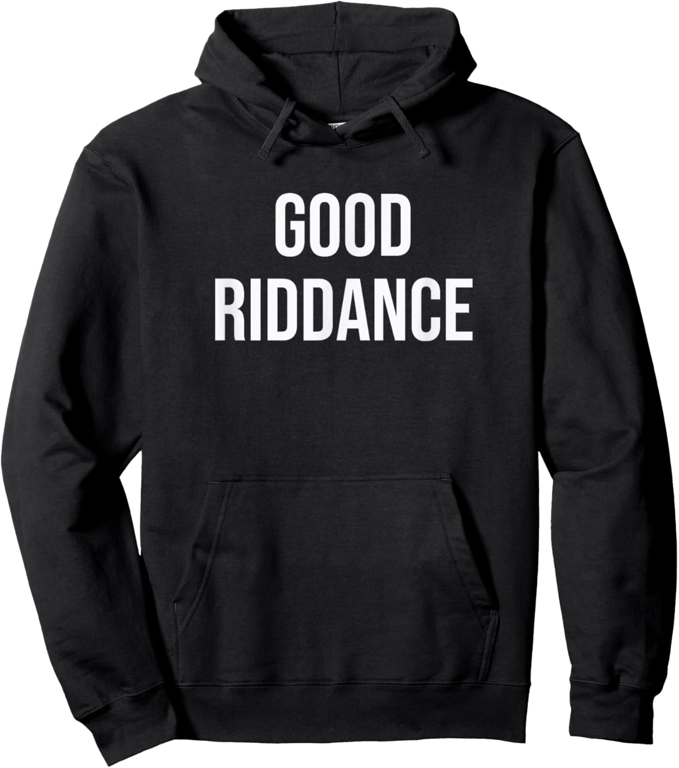 T-Shirt Hoodie - Hoodie | Black