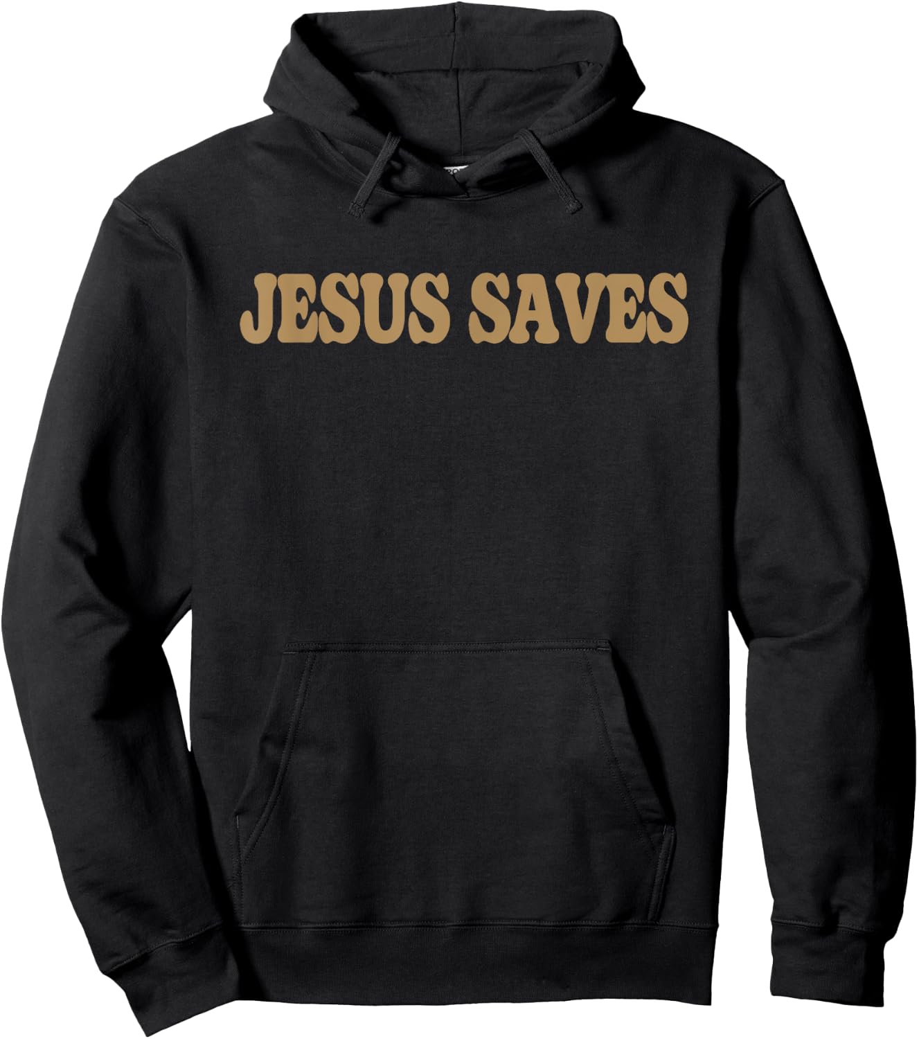 Good News Jesus Saves John 3:16-17, Christian Faith Hoodie - Hoodie | Black