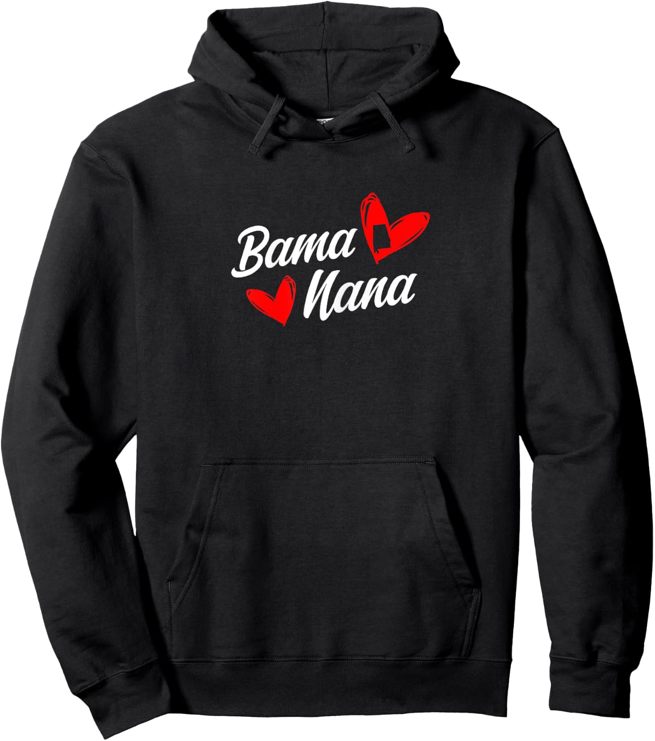 Bama Nana Alabama Love Home State Hoodie - Hoodie | Black