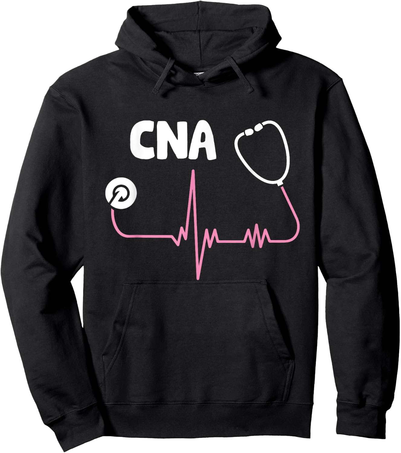 CNA Nurse Hoodie - Hoodie | Black