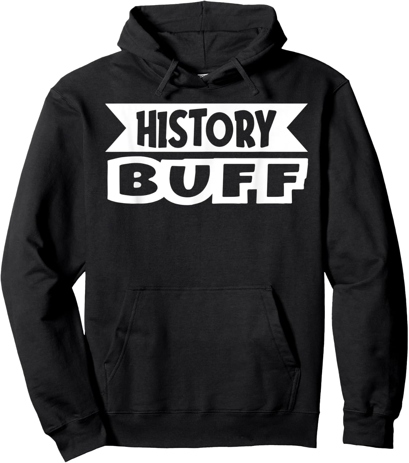 History Buff Funny History Teacher Appreciation Historian Hoodie - Hoodie | Black