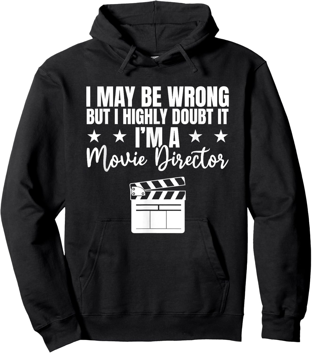 Movie Producer Video Production Filmmaker Film Director Hoodie - Hoodie | Black