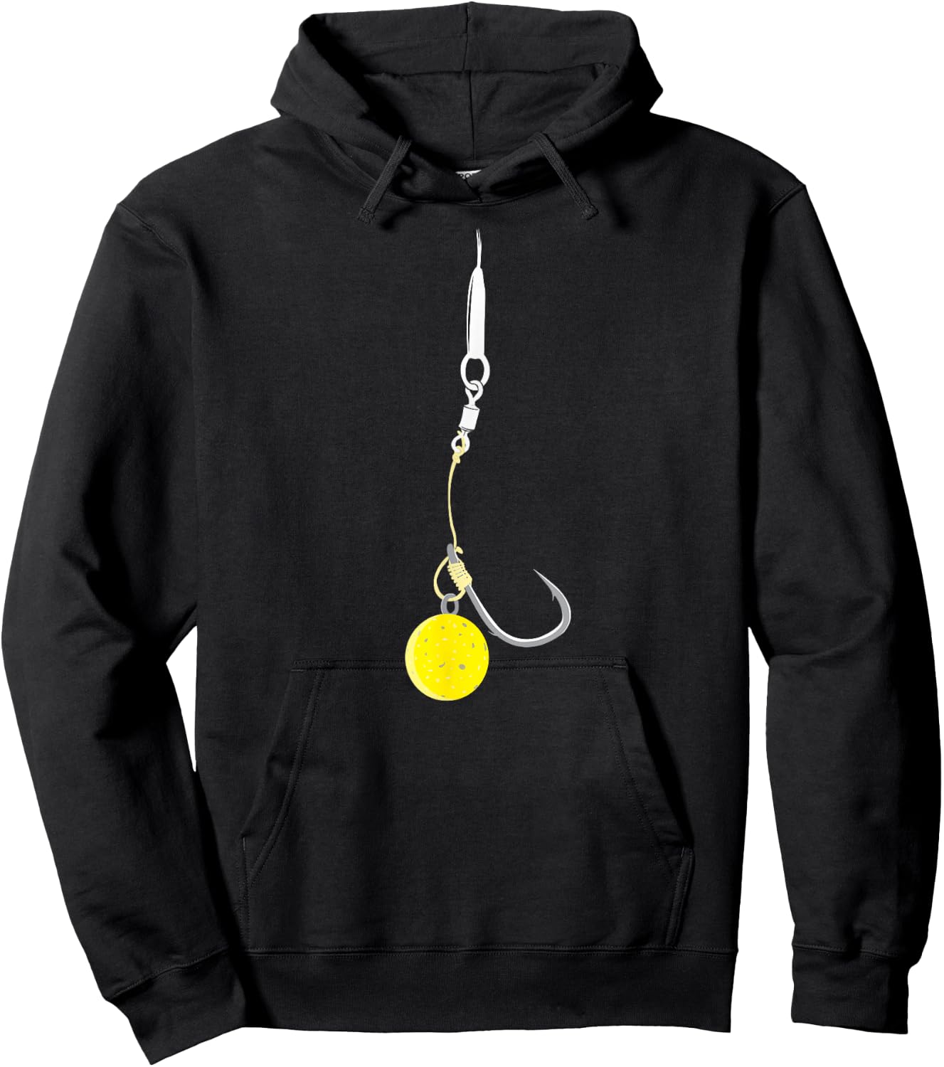 Carp Fishing Hair Rigs Corn Bait Angling Fisherman Hoodie - Hoodie | Black