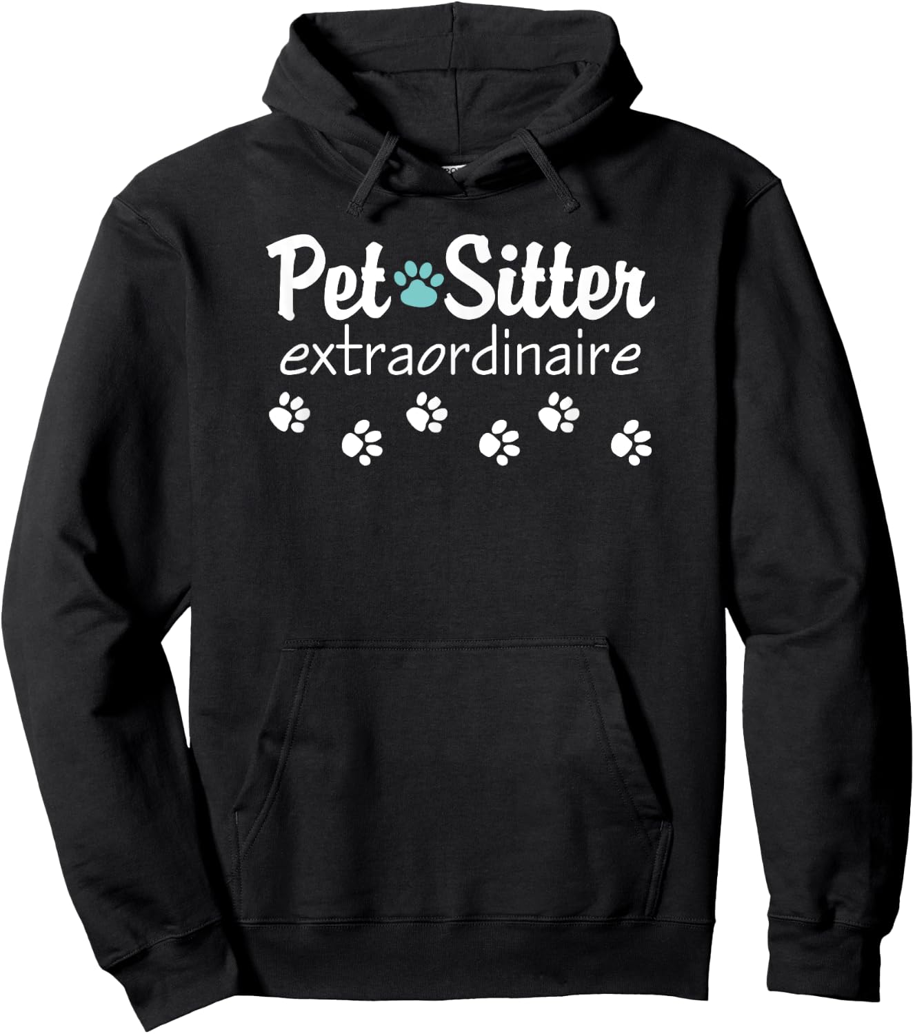 Pet Sitter Extraordinaire Hoodie - Hoodie | Black