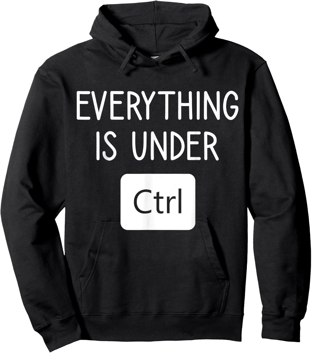 Everything is Under CTRL, Computer Programmer Engineering Hoodie - Hoodie | Black