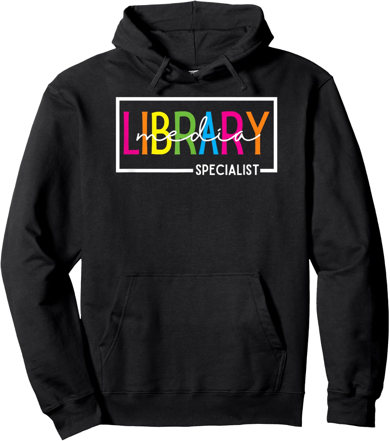School Library Media Specialist Hoodie - Hoodie | Black