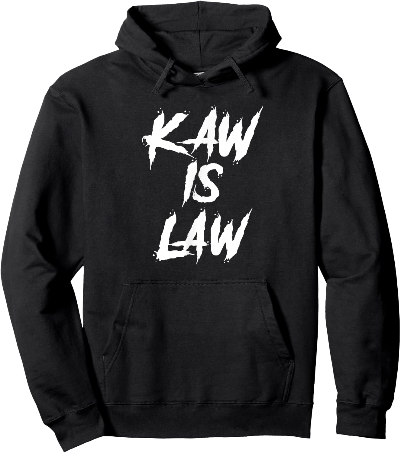 Kaw is Law Battlehawks St. Louis Football Tailgate Hoodie - Hoodie | Black
