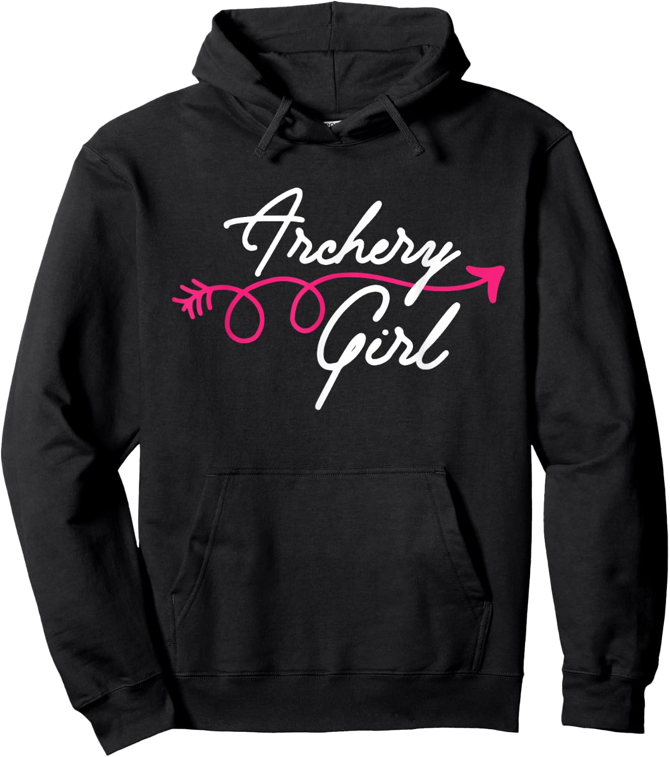 Archery Girl - Bowman Bowhunter Archer Bowhunting Bows Hoodie - Hoodie | Black