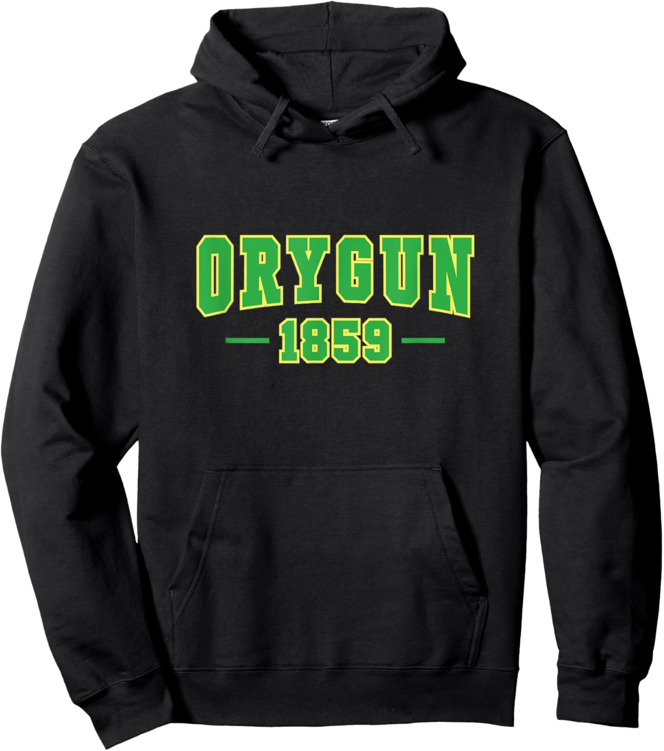 Oregon, Since 1859 Oregon lover's, Pronounced ORYGUN Hoodie - Hoodie | Black