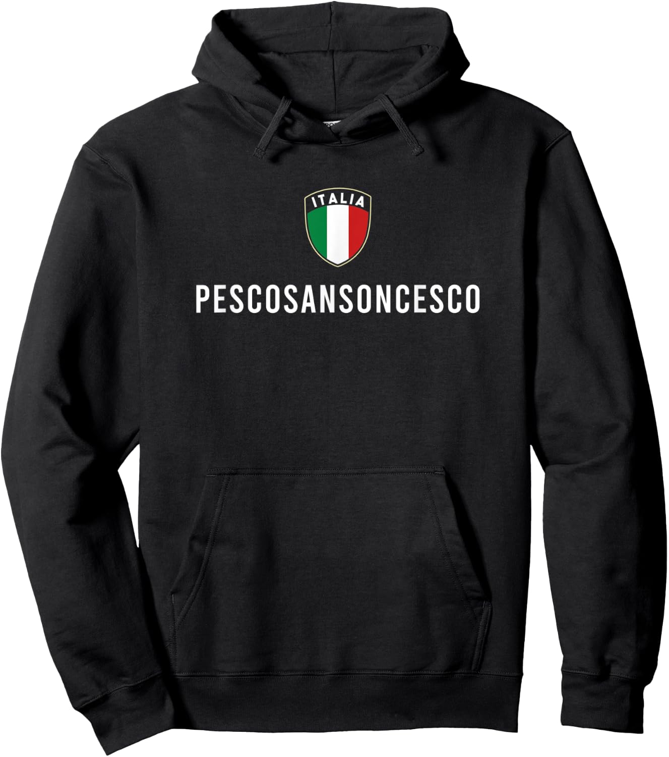 Pescosansonesco Hoodie - Hoodie | Black