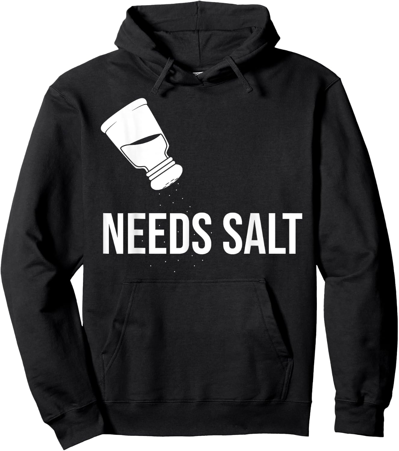 Needs Salt Food Cook Chef Hoodie - Hoodie | Black