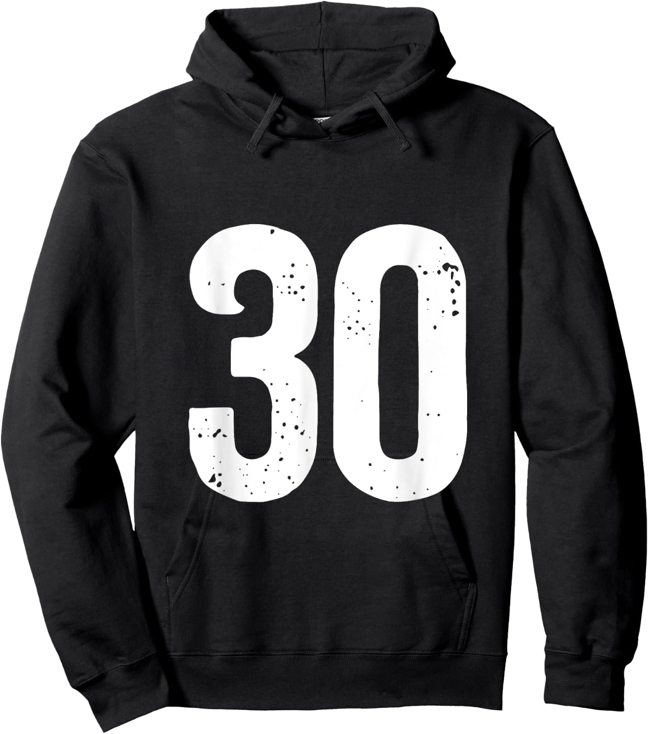 Number 30 Hoodie - Hoodie | Black