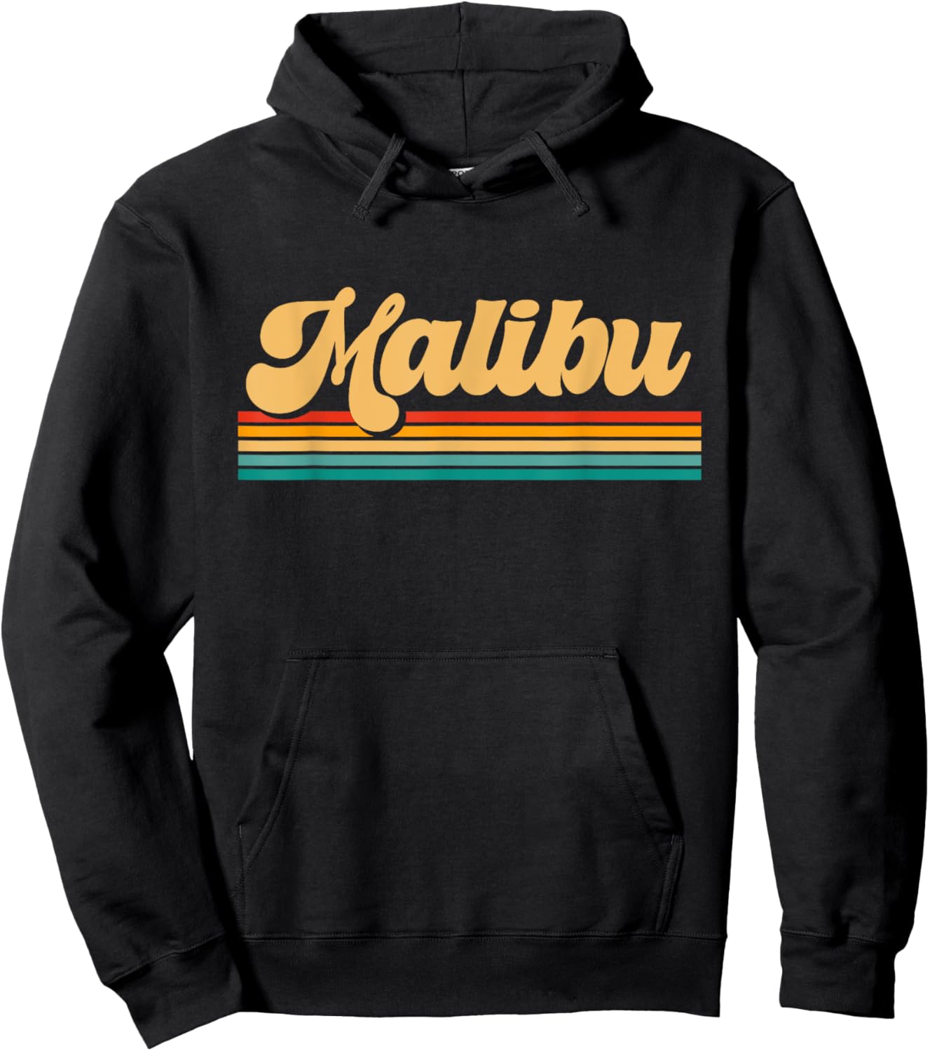Malibu California Hoodie - Hoodie | Black
