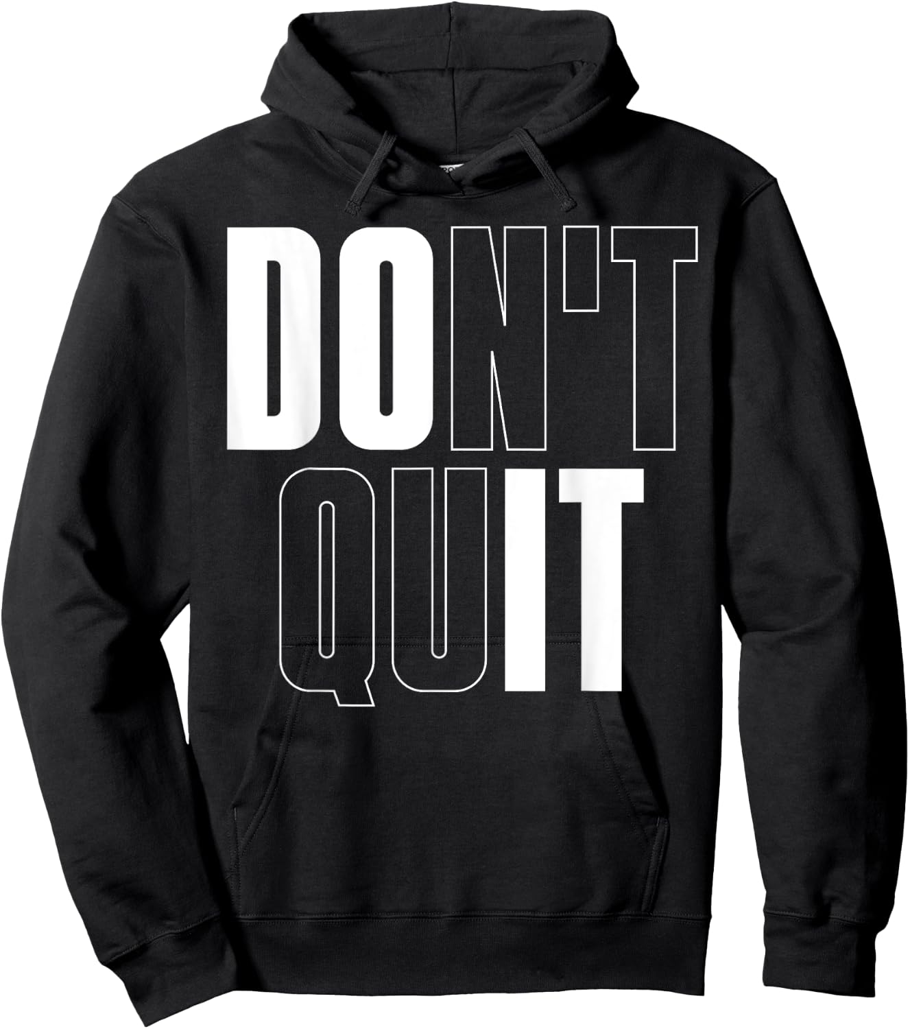 Don't Quit Do It Hoodie - Hoodie | Black