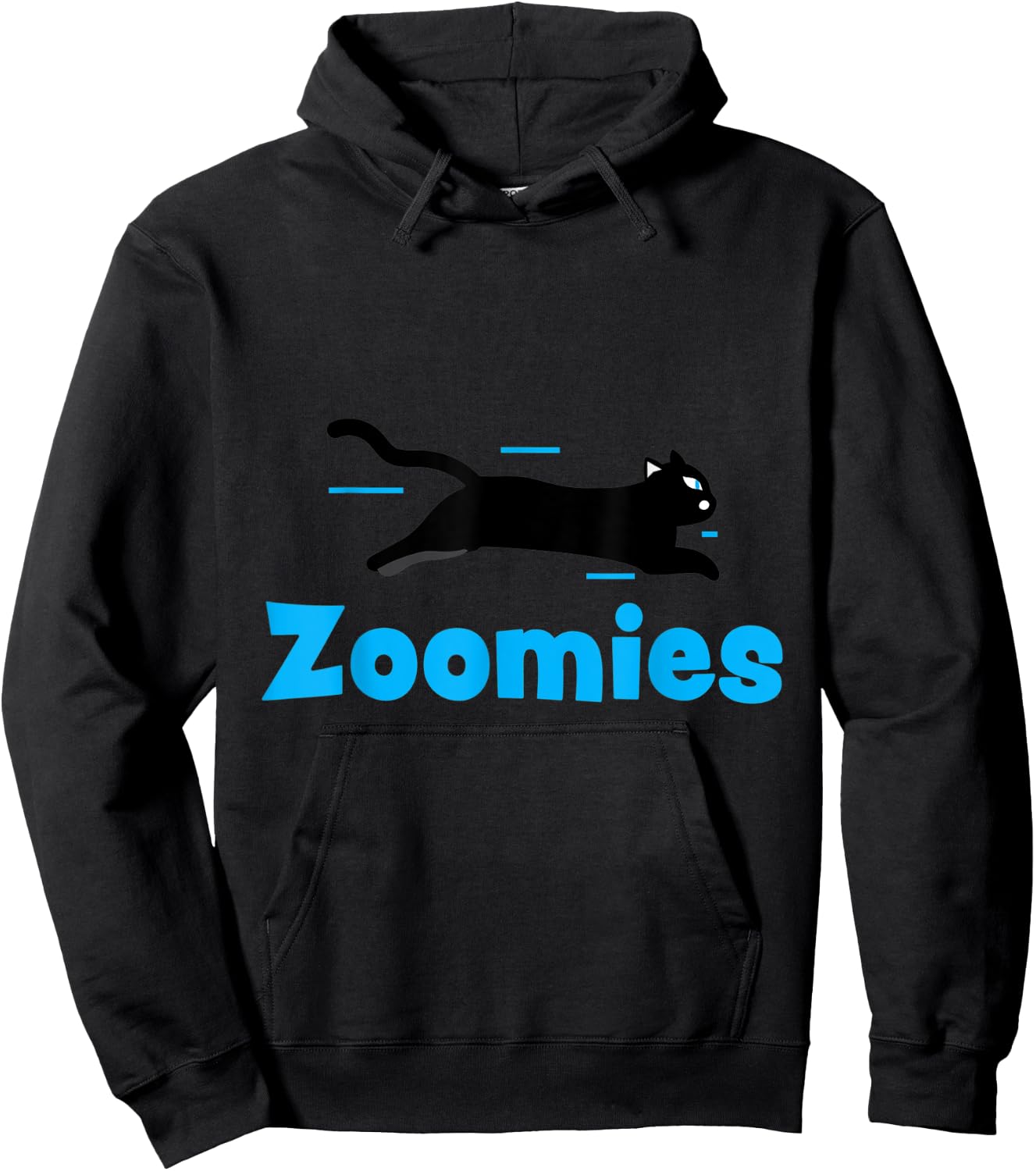 Cat Zoomies Men Women Kids Hoodie - Hoodie | Black