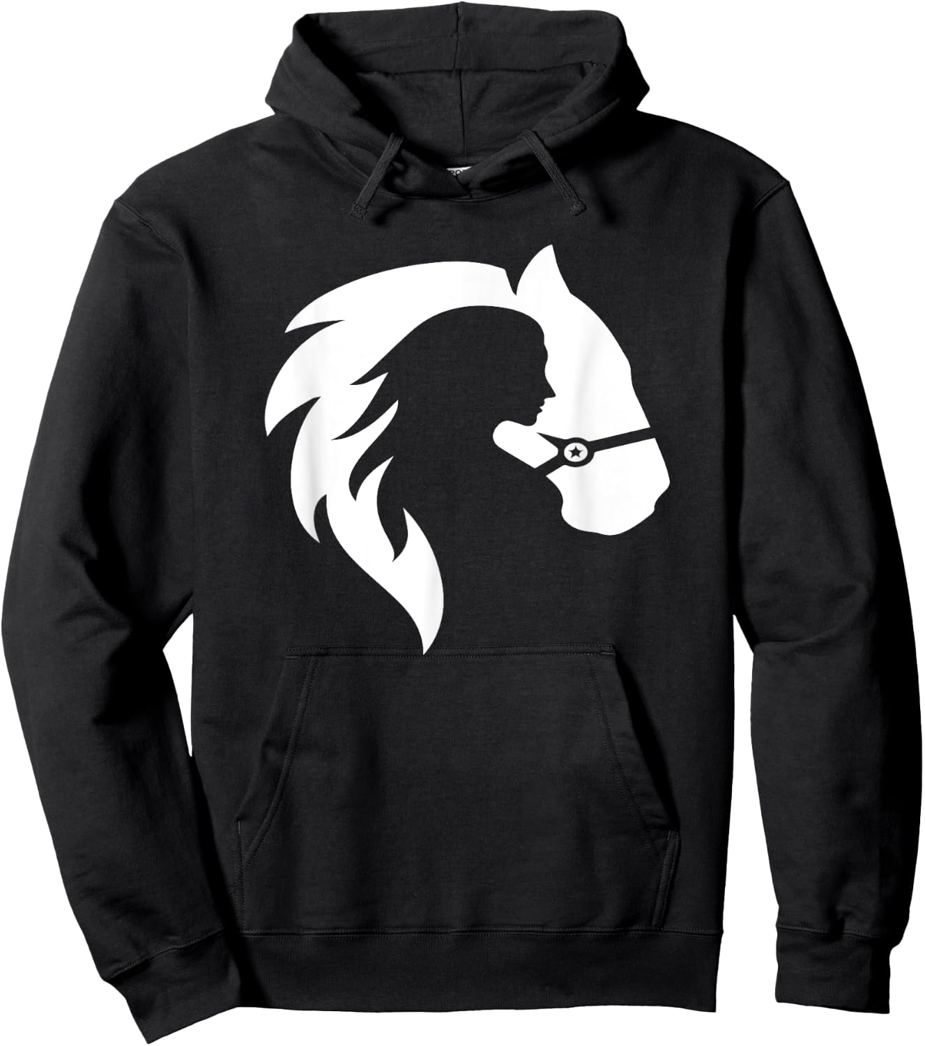 Girls in a Mission Horse Girl Hoodie - Hoodie | Black