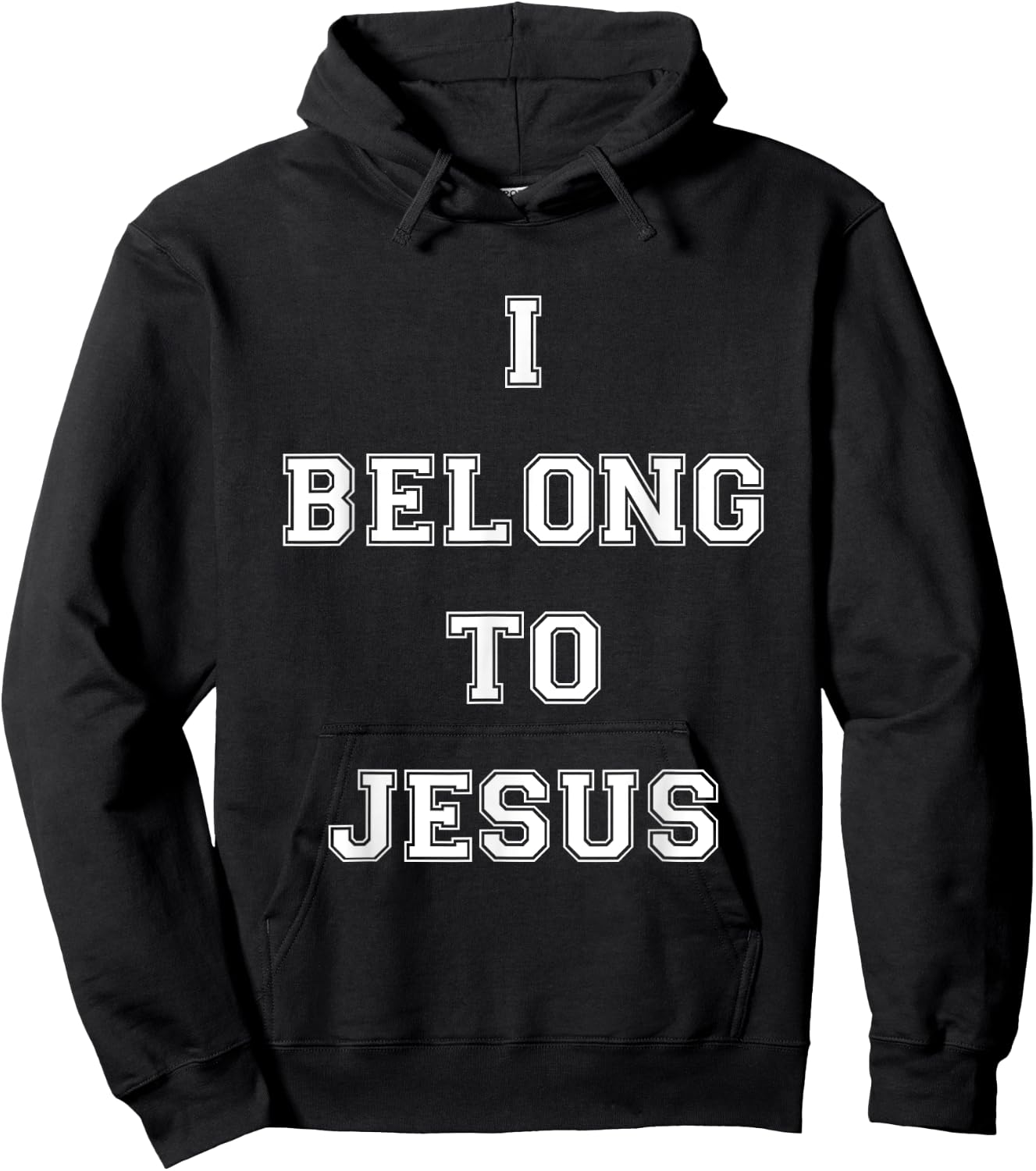 I Belong To Jesus Christian Gym Apparel Christian Dad Hoodie - Hoodie | Black