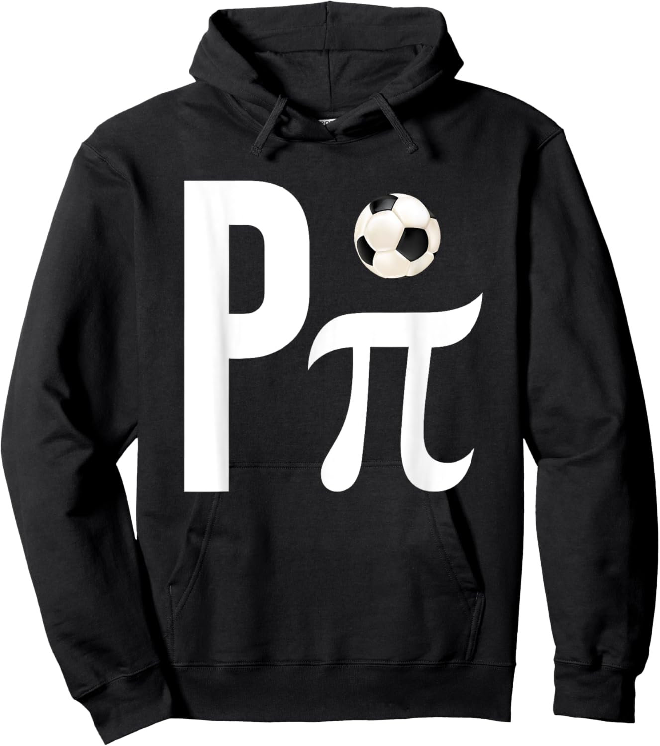 Cool Soccer fan Math Nerd happy Pi Day kids Hoodie - Hoodie | Black