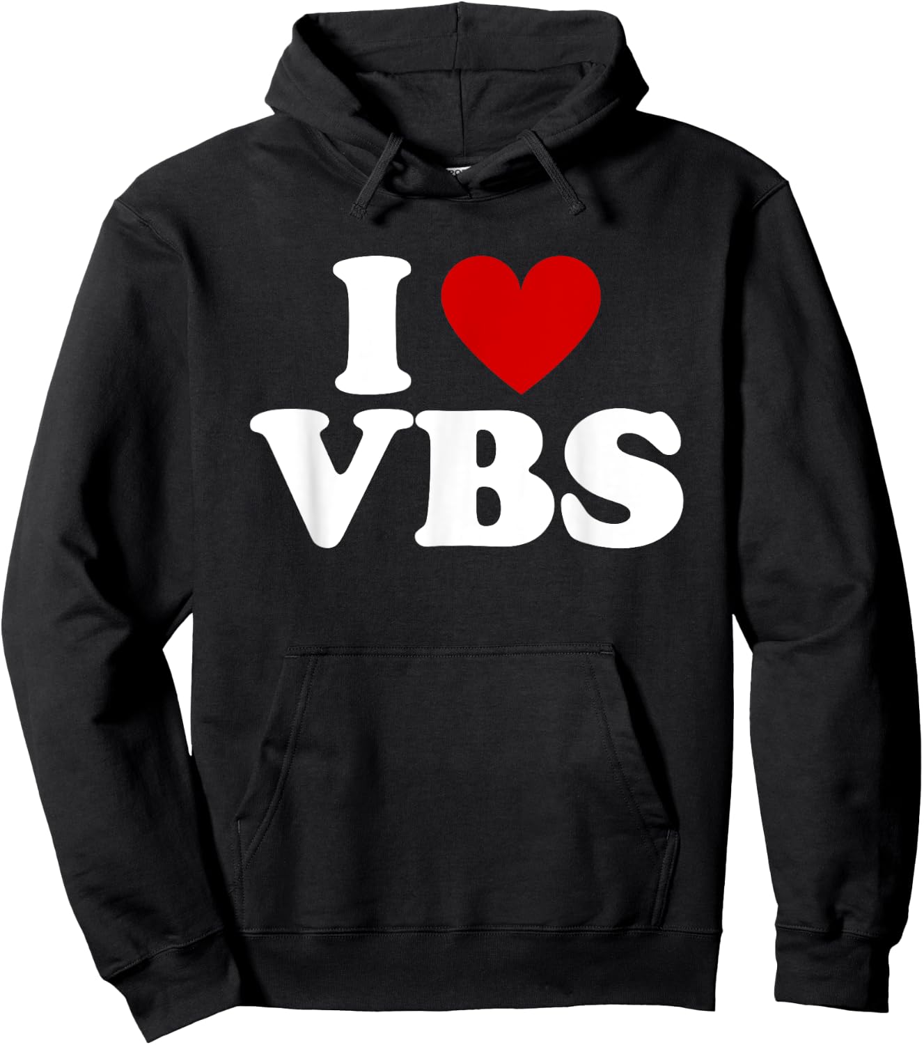 VBS I love Vacation Bible School Christian VBS Church Jesus Hoodie - Hoodie | Black