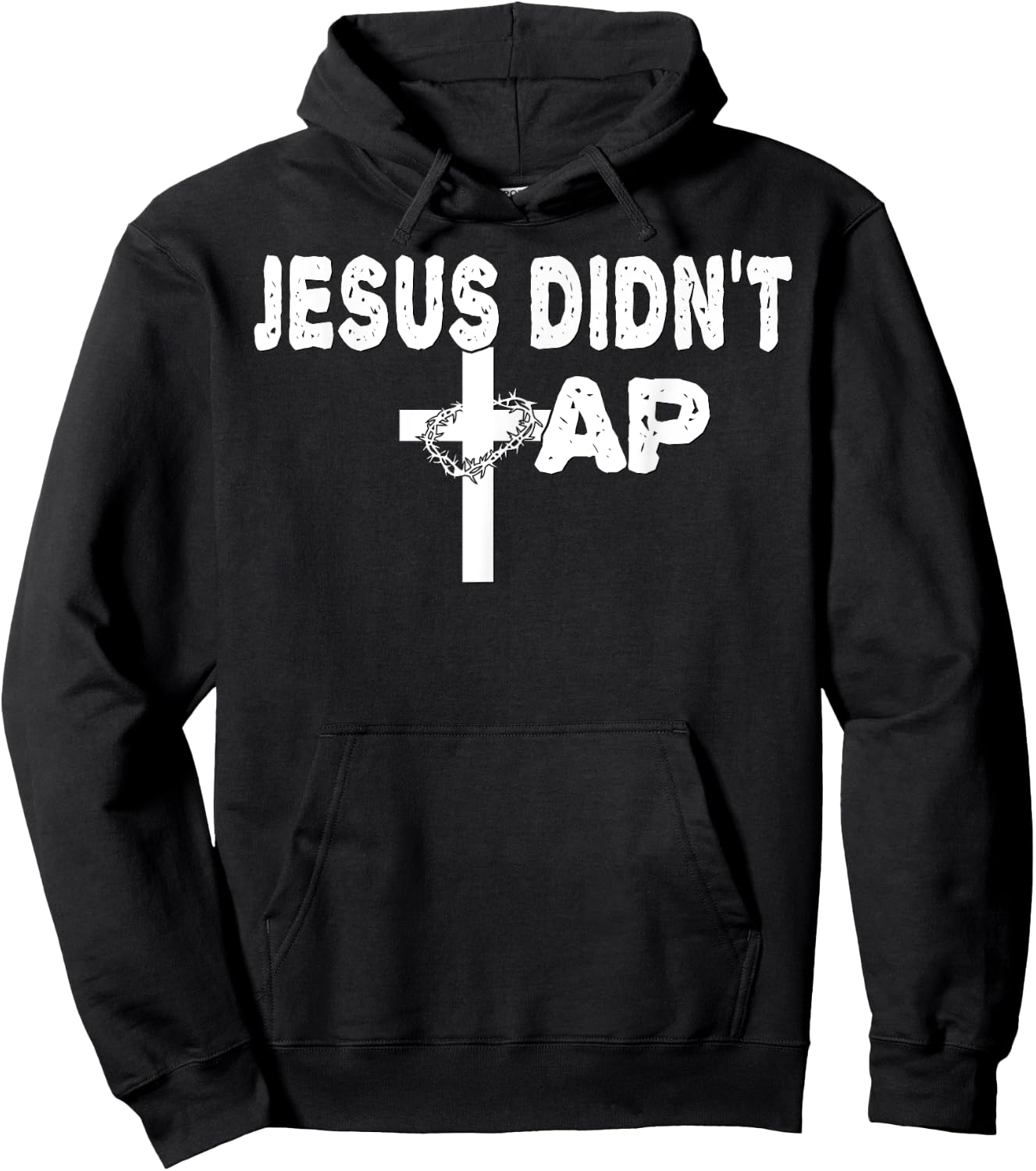 Jesus Didn't Tap! Hoodie - Hoodie | Black