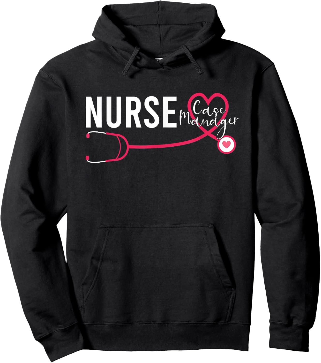 Nurse Case Manager RN Nursing Case Management Hoodie - Hoodie | Black