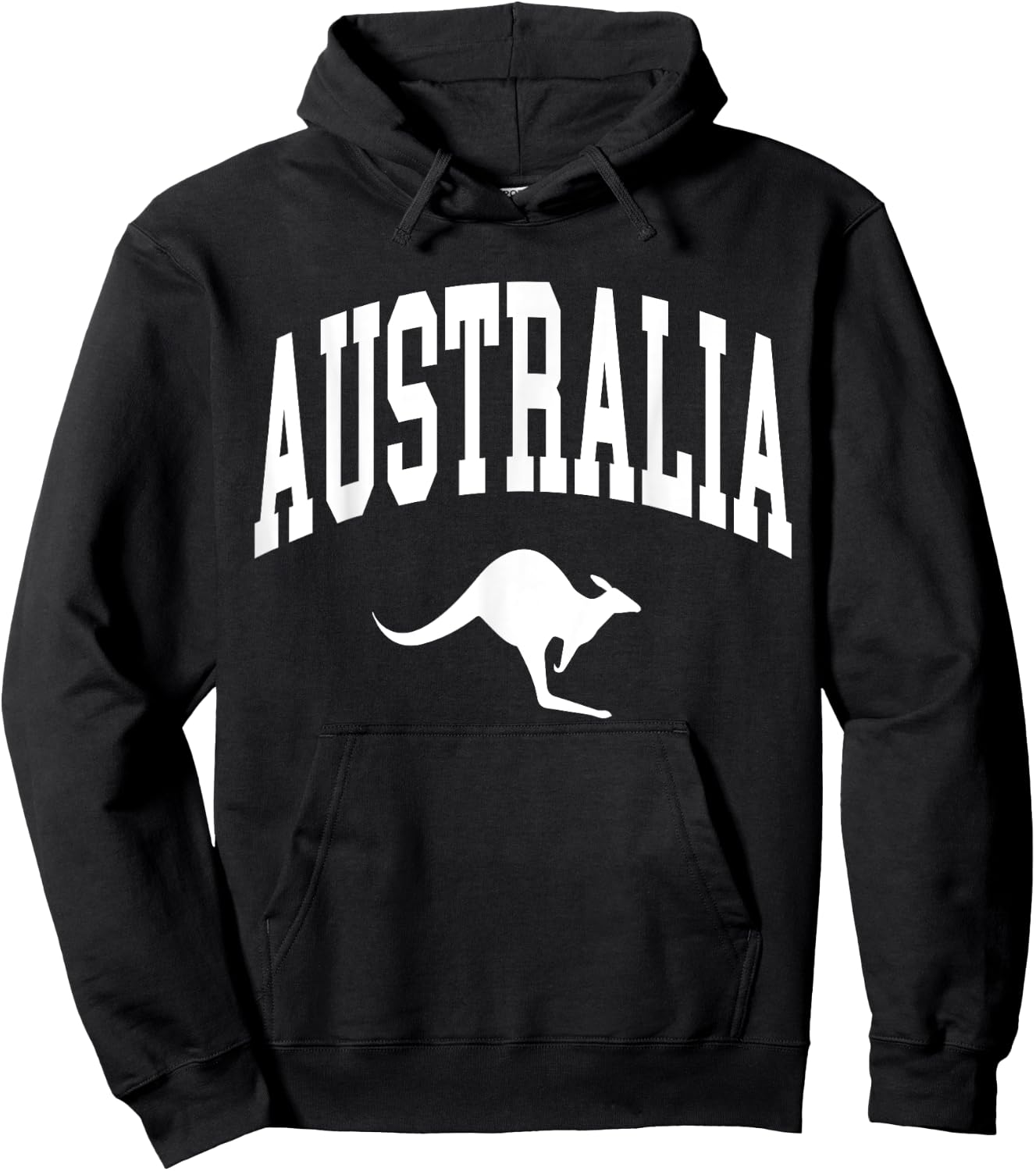 Australia Kangaroo Aussi Outback Down Under Australian Hoodie - Hoodie | Black
