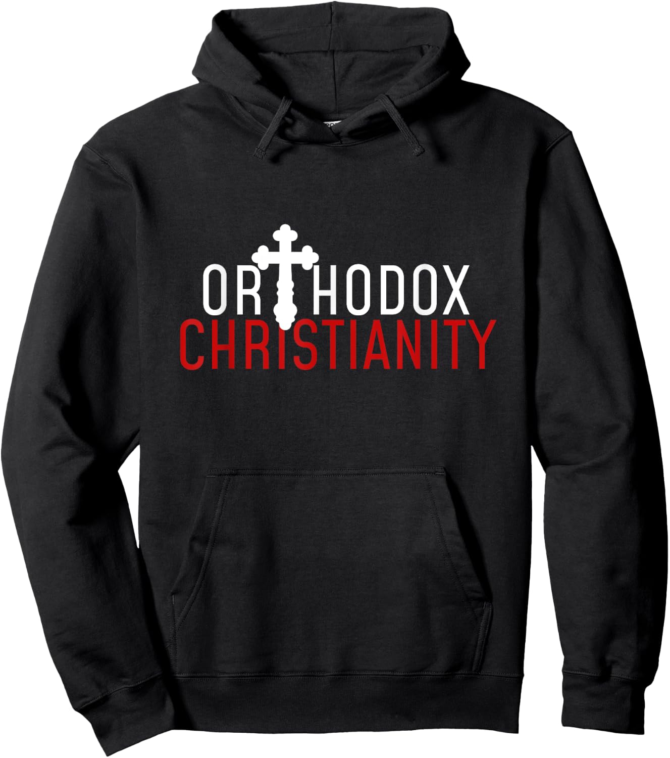 Christian Faith Church Pantocrator Orthodox Christianity Jesus Christ Adults Christmas Shoppers Hoodie - Hoodie | Black