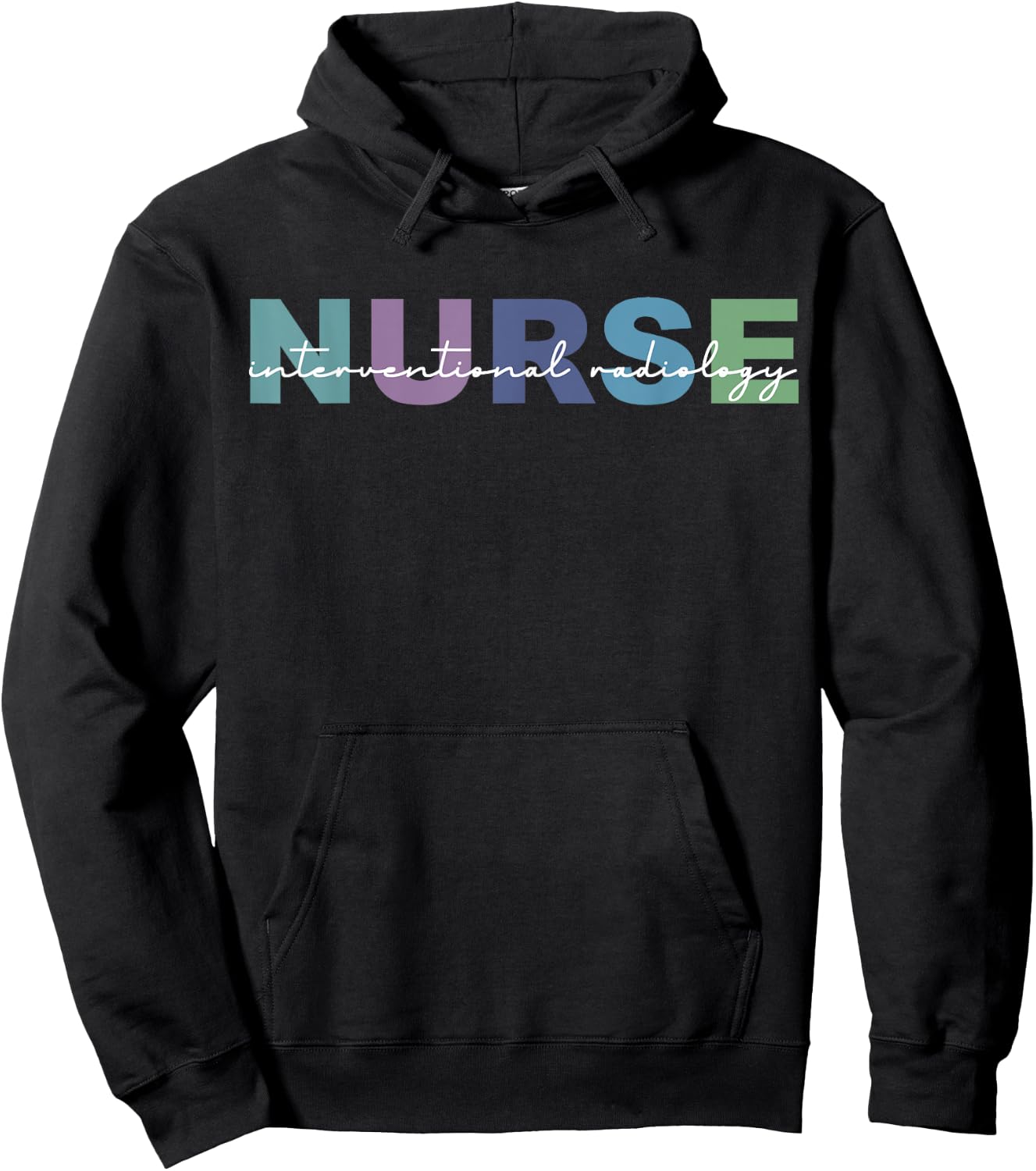 Interventional Radiology Nurse Radiology Department Nursing Hoodie - Hoodie | Black