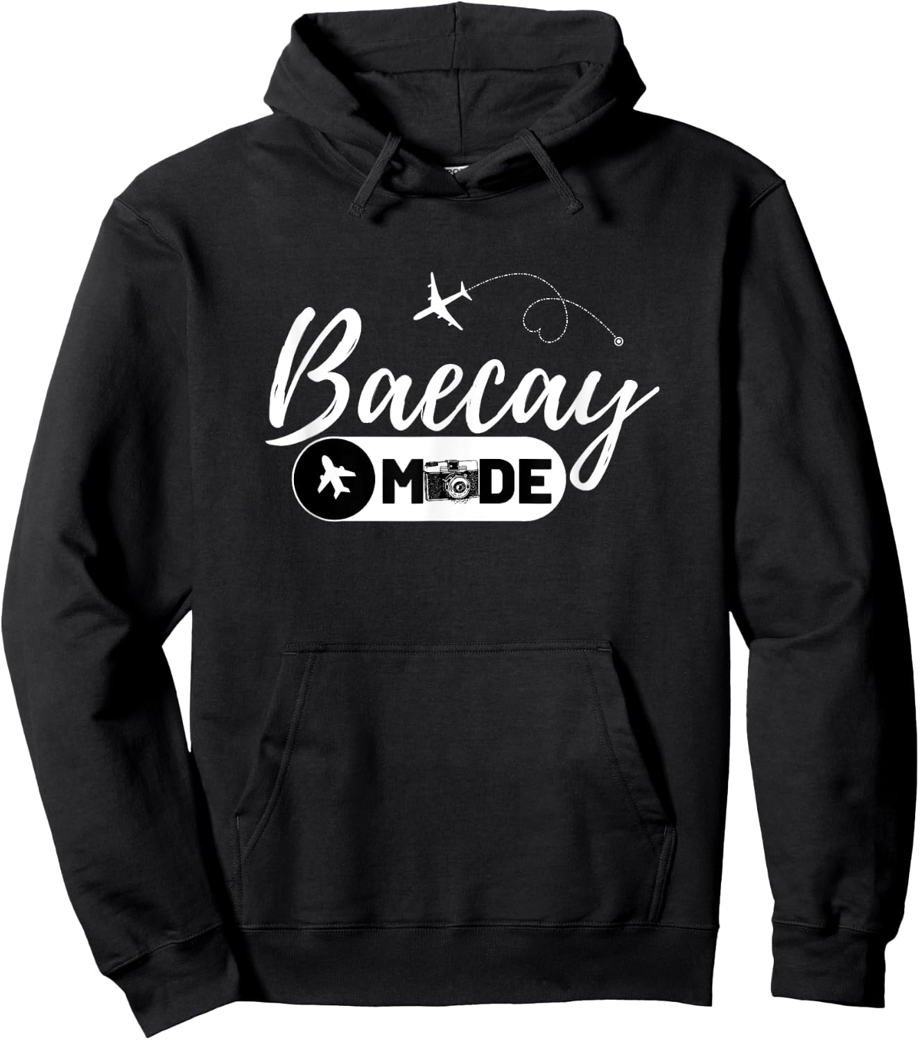 Baecay Mode Designs For Couples Bae King Bae Cation Hoodie - Hoodie | Black