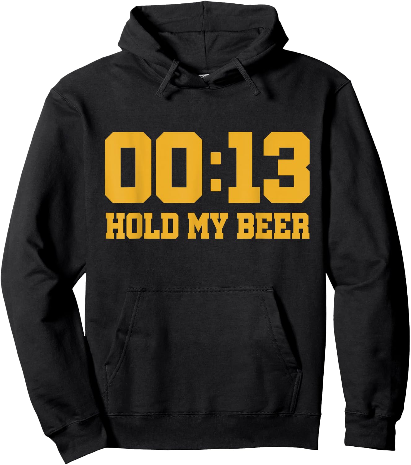 13 Seconds Hold my beer Hoodie - Hoodie | Black
