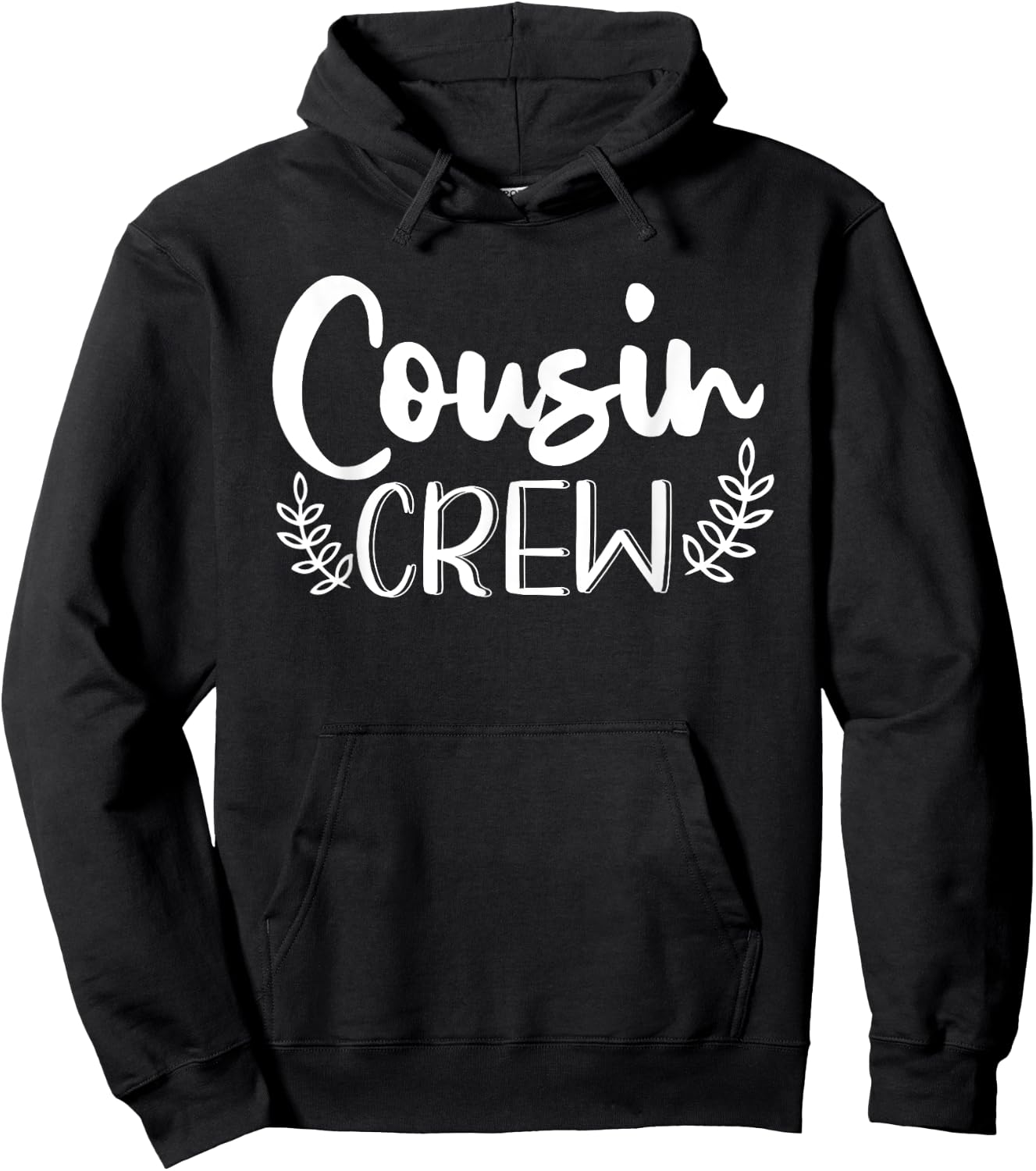 Cool Cousin Crew Women Kids Cousin Family Reunion Hoodie - Hoodie | Black