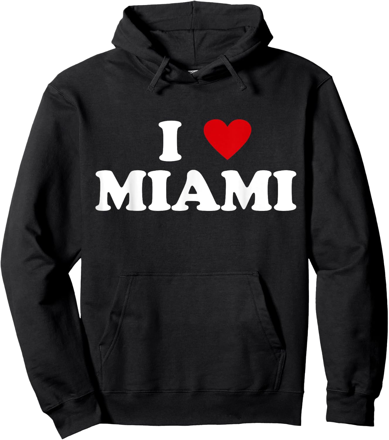 I Heart USA City - I Love Miami Hoodie - Hoodie | Black